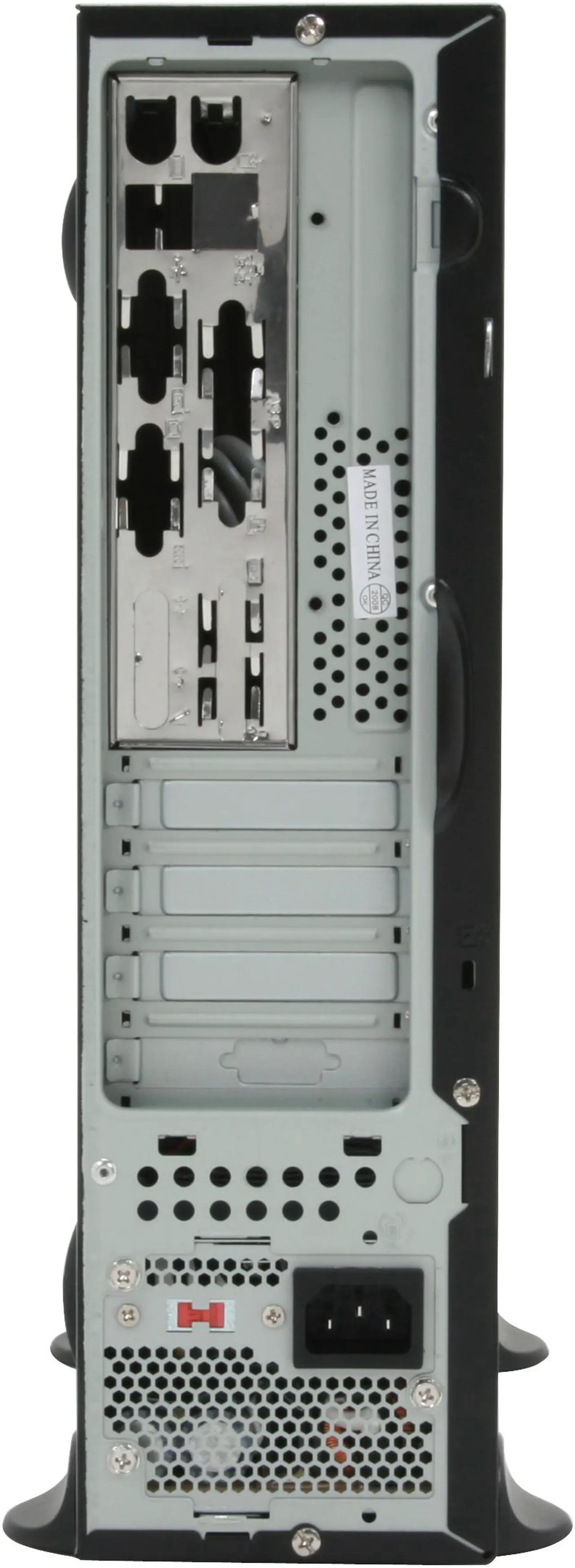 Alt view image 11 of 12 - hec Black 0.7mm Thickness SECC Steel 7KJ9 Micro ATX Media Center / HTPC Case w/270W Power Supply