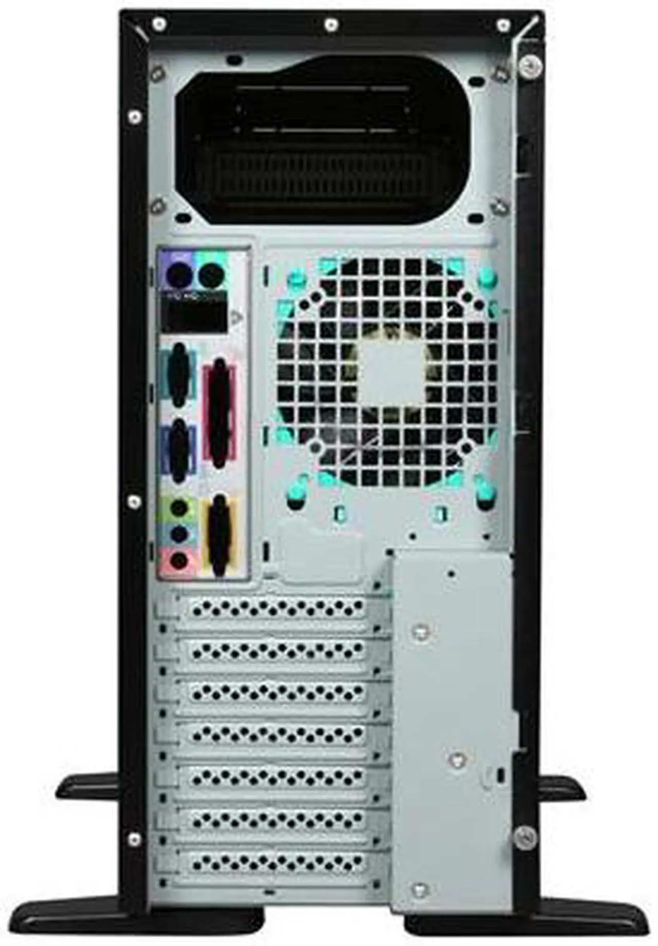Alt view image 8 of 9 - CHENBRO SR10569-CO 0.8mm SECC Pedestal Main Streaming Server/Workstation Chassis 3 External 5.25" Drive Bays