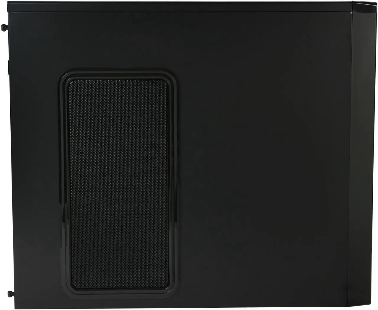 Alt view image 4 of 9 - ENERMAX Staray ECA3170-BL Black Steel ATX Mid Tower Computer Case with 1 Apollish Blue LED Fan and Mesh Front