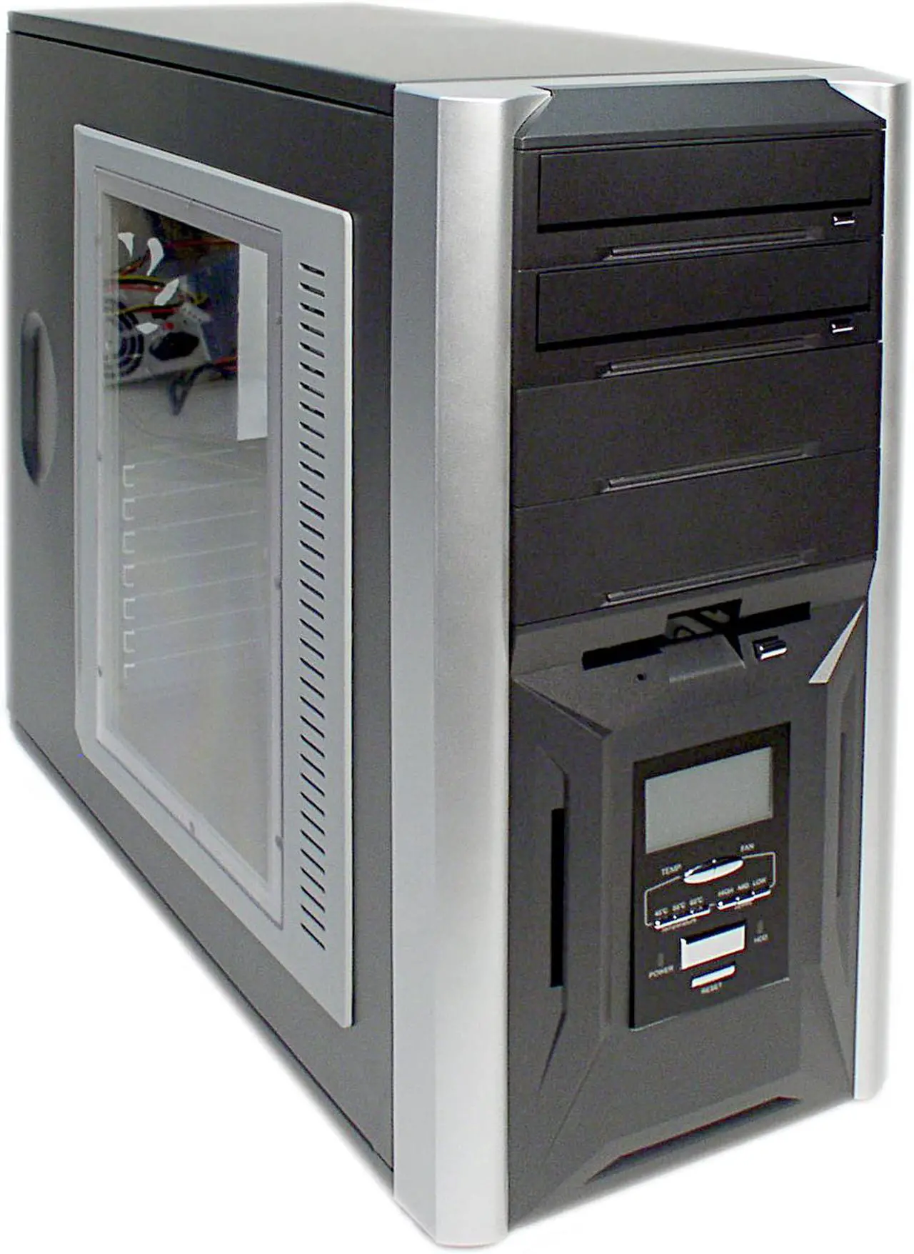 Main image of AHANIX Zion x116 Black Steel ATX Mid Tower Computer Case