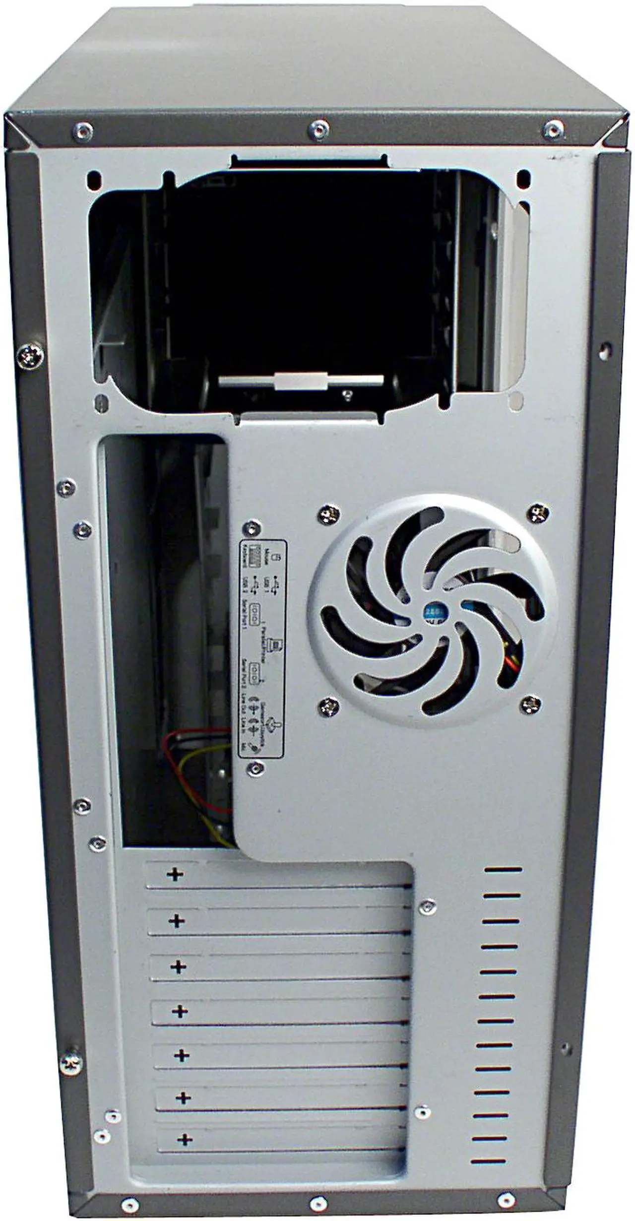 Alt view image 5 of 6 - AHANIX Zion x116 Black Steel ATX Mid Tower Computer Case