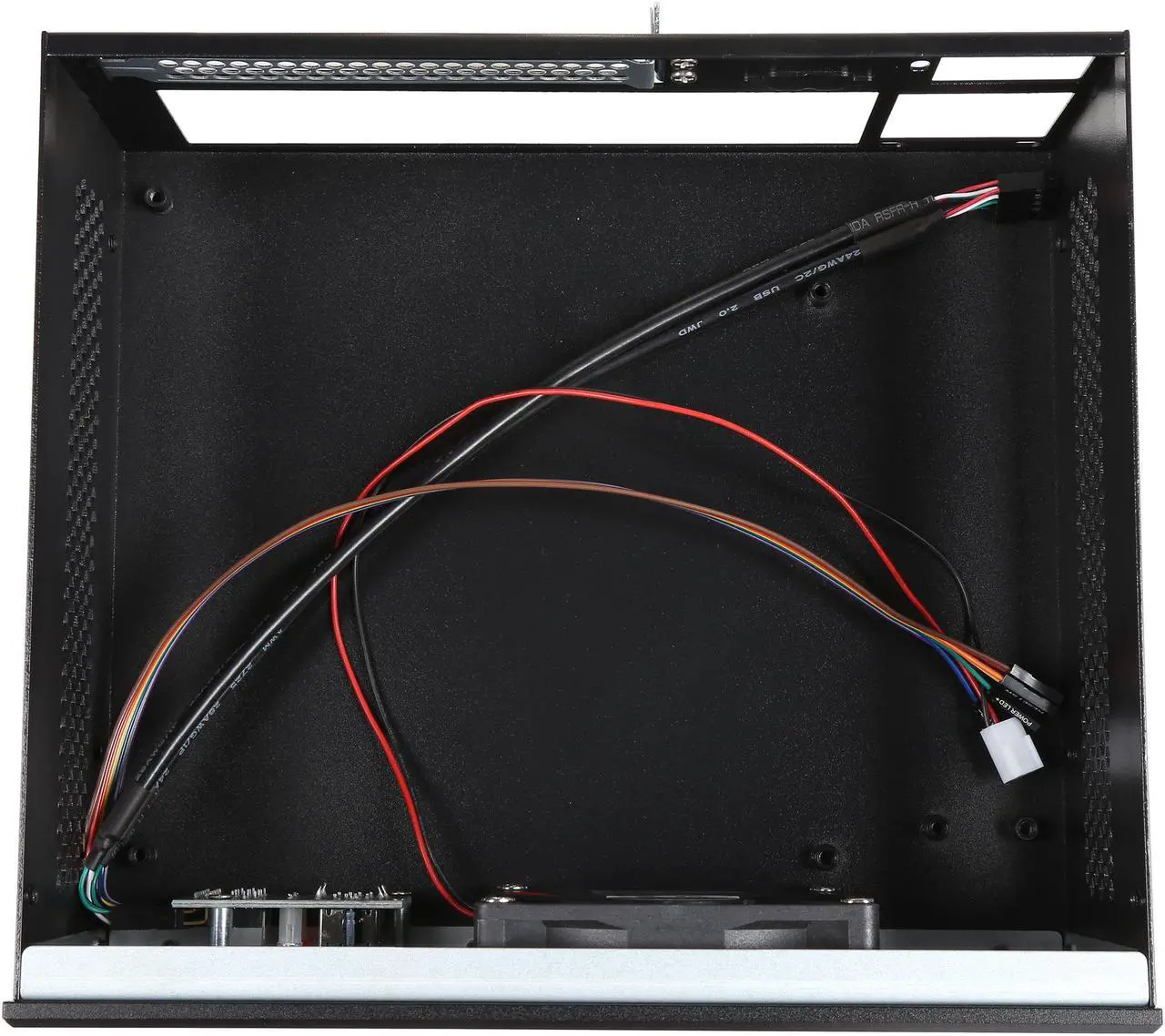 Alt view image 7 of 8 - ARK ITX/CS-Ci05 Pedestal Server Case 1U flex power supply