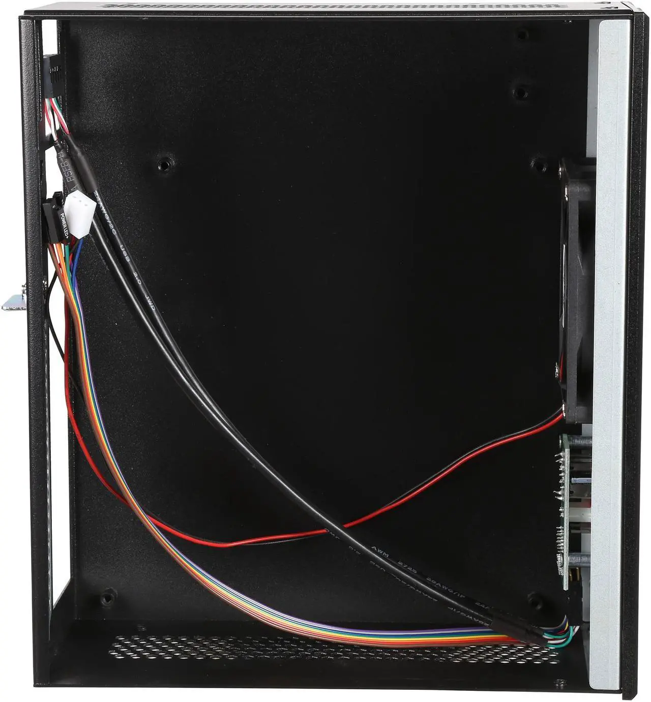 Alt view image 8 of 8 - ARK ITX/CS-Ci05 Pedestal Server Case 1U flex power supply