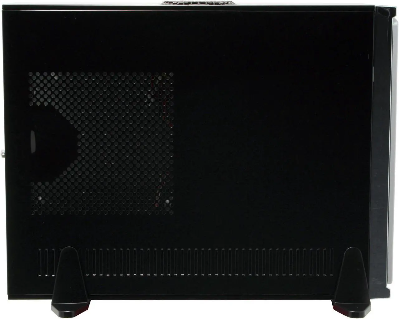 Alt view image 4 of 14 - Antec Minuet 300 Black/Silver Steel / Plastic Micro ATX Slim Case Computer Case 300W ATX12V Power Supply
