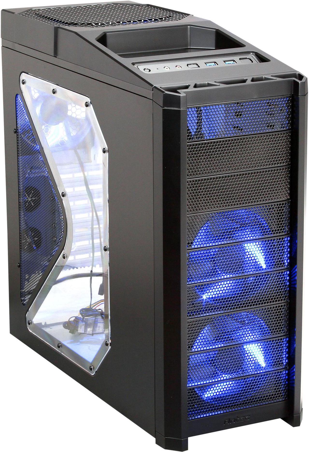 Antec Nine Hundred Black Steel ATX Mid Tower Computer Case with Upgraded USB 3.0