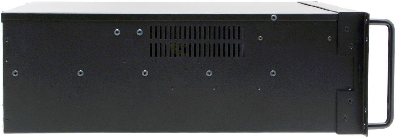 Alt view image 6 of 13 - Antec Take 4 + 450 Black 4U Rackmount Quiet Rackmount Server Case 450W 2 External 5.25" Drive Bays
