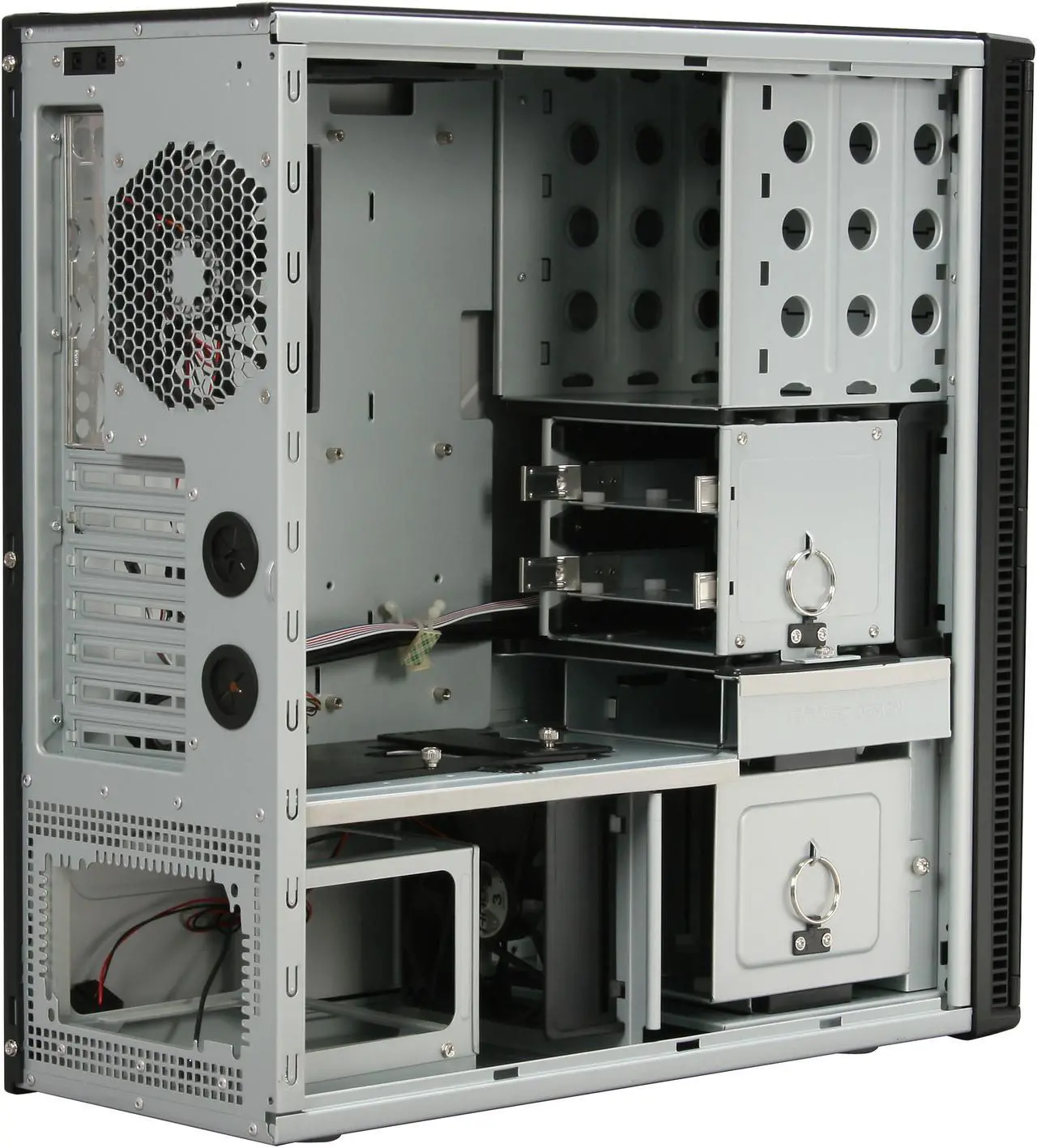 Alt view image 7 of 13 - Antec P182 Gun Metal Black 0.8mm cold rolled steel ATX Mid Tower Computer Case