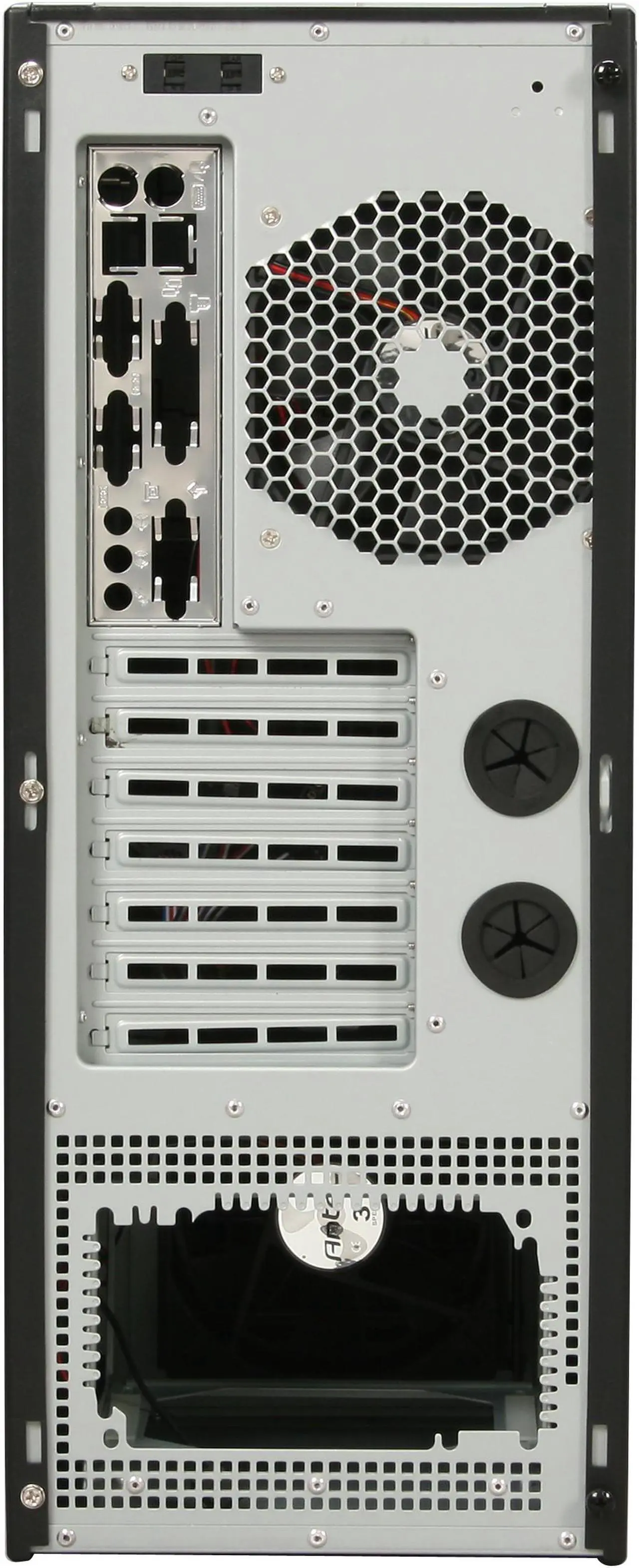 Alt view image 12 of 13 - Antec P182 Gun Metal Black 0.8mm cold rolled steel ATX Mid Tower Computer Case