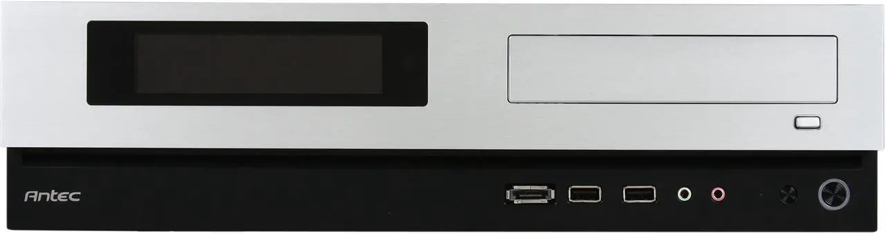 Alt view image 2 of 8 - Antec MicroFusion Remote 350 Micro ATX Media Center / HTPC Case