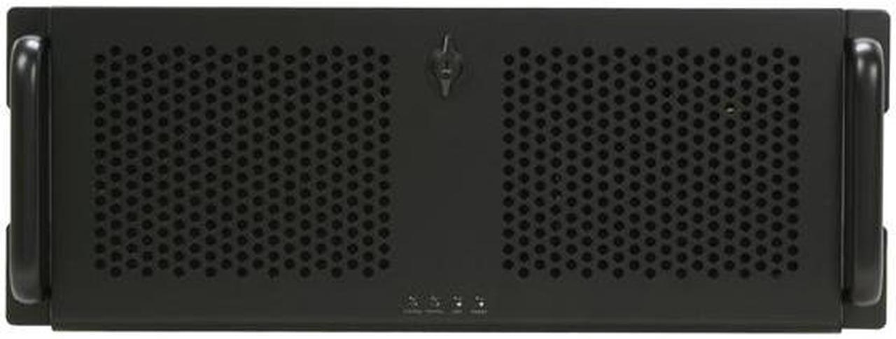Alt view image 2 of 14 - Antec 4U22EPS650 4U Rackmount Server Case 650W 6 External 5.25" Drive Bays
