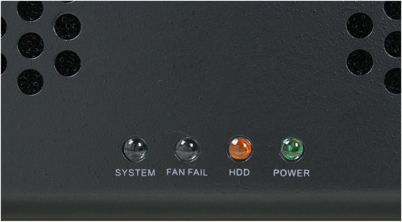Alt view image 5 of 14 - Antec 4U22EPS650 4U Rackmount Server Case 650W 6 External 5.25" Drive Bays