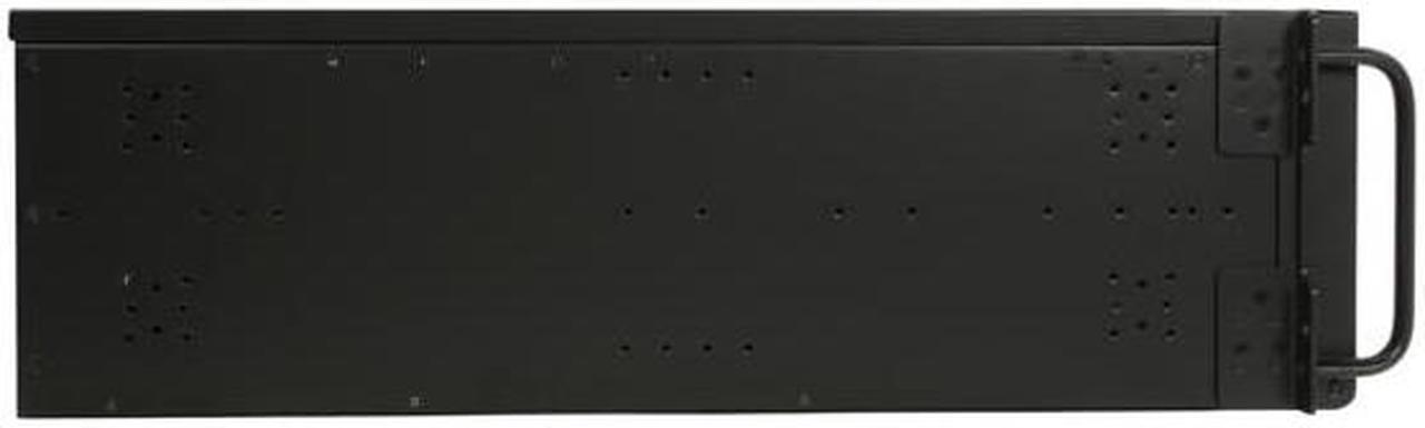 Alt view image 9 of 14 - Antec 4U22EPS650 4U Rackmount Server Case 650W 6 External 5.25" Drive Bays
