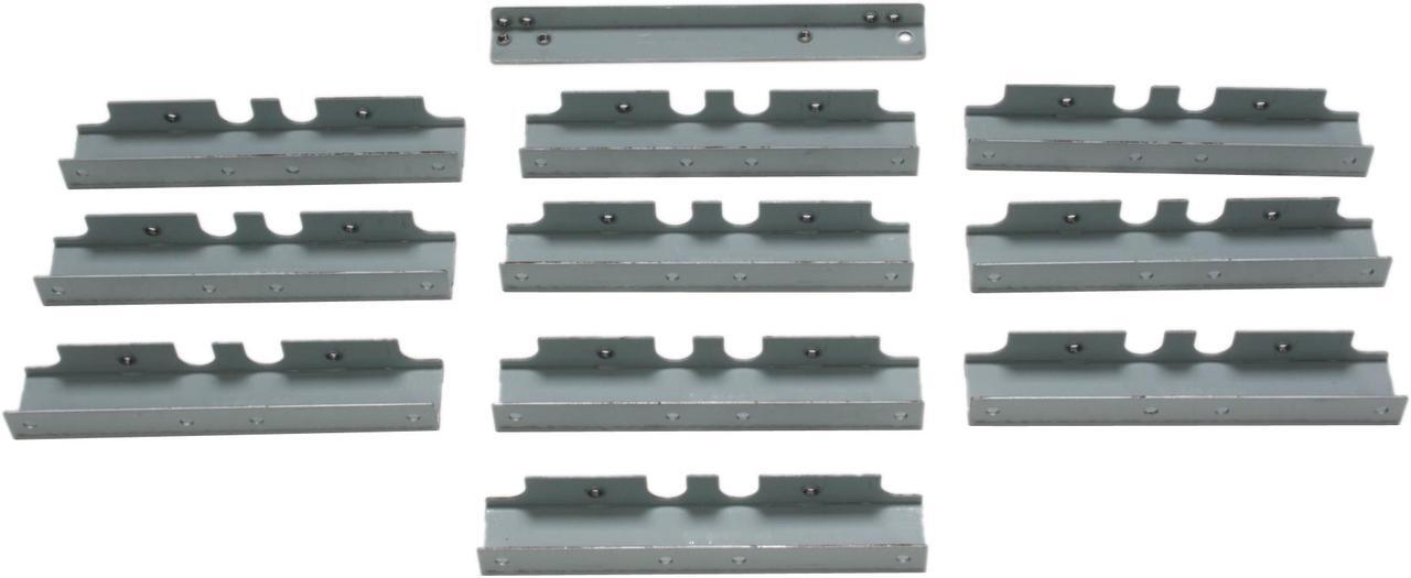 Alt view image 12 of 14 - Antec 4U22EPS650 4U Rackmount Server Case 650W 6 External 5.25" Drive Bays