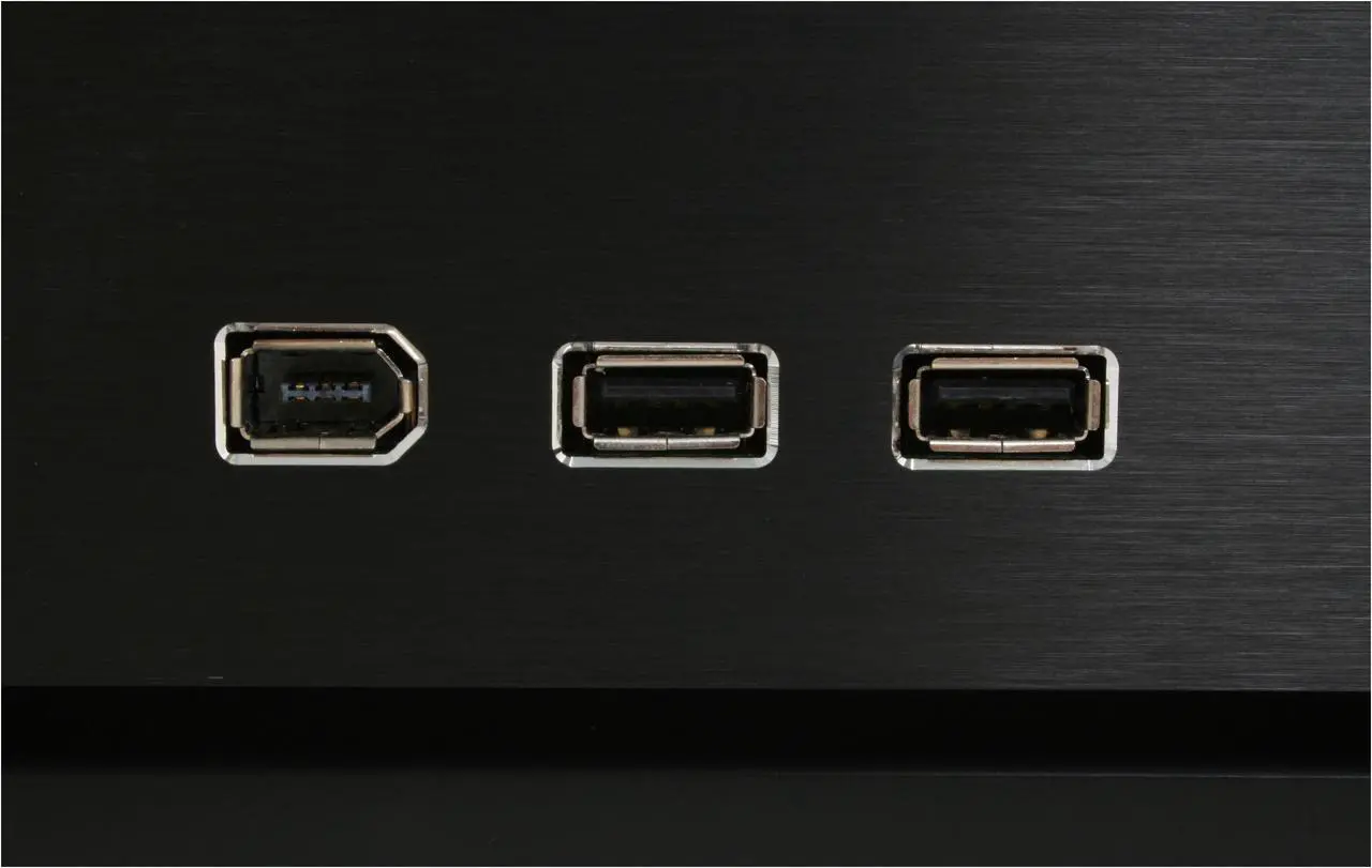 Alt view image 4 of 12 - Antec Black Aluminum / Steel Fusion Remote Black Micro ATX Media Center / HTPC Case