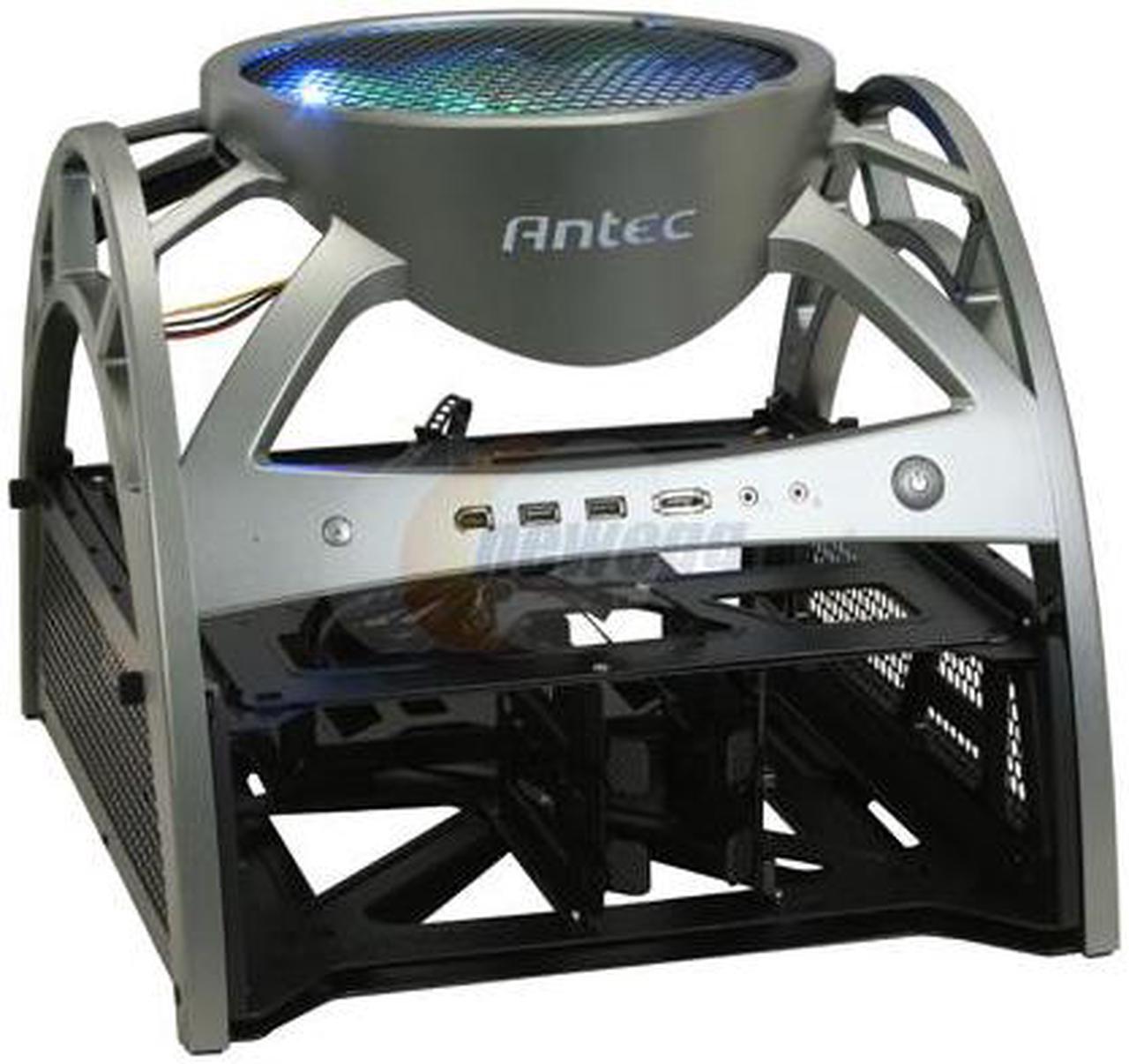 Alt view image 2 of 12 - Antec Skeleton Black ATX Tower Computer Case