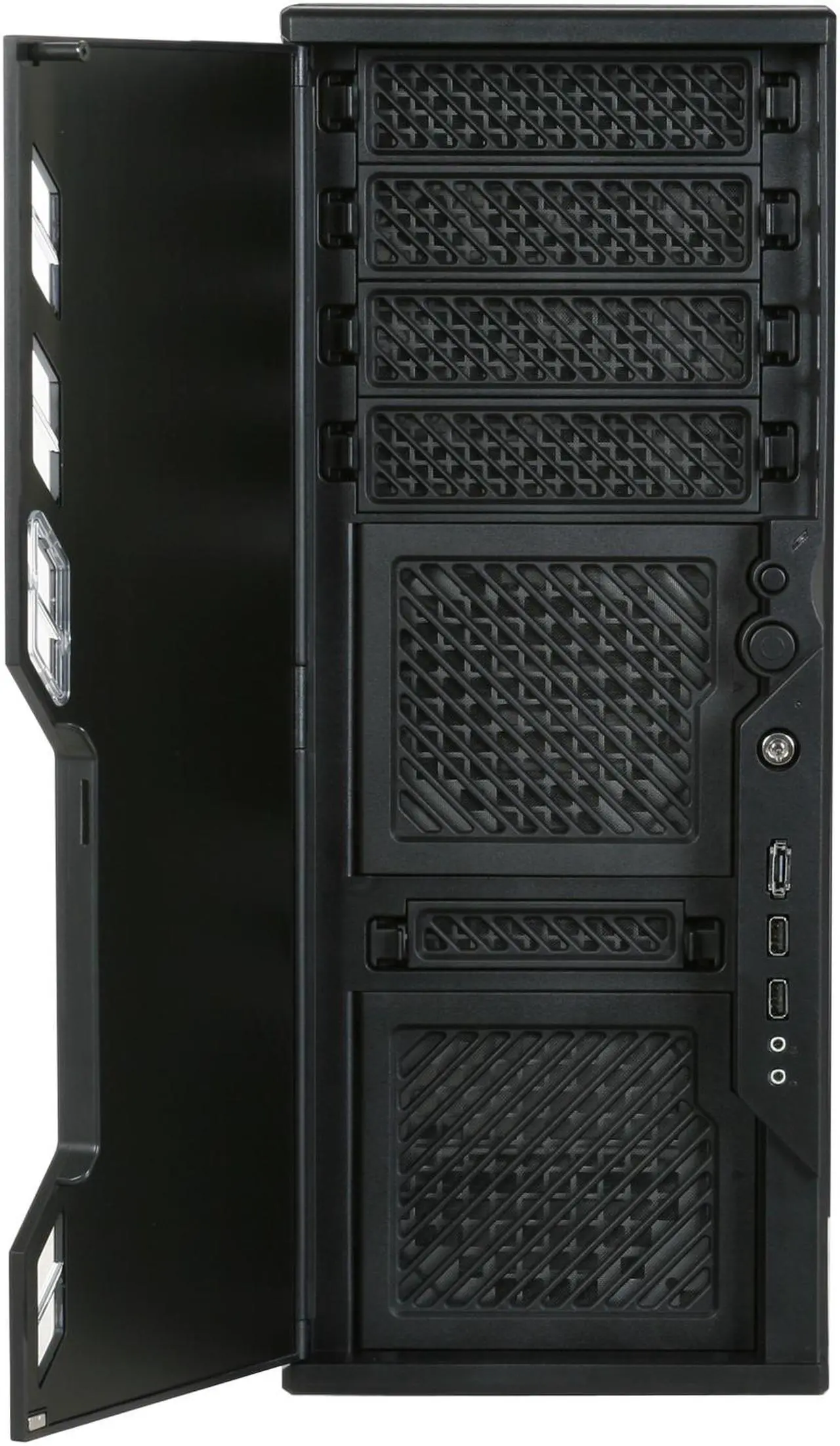 Alt view image 4 of 13 - Antec P183 Black Aluminum / Steel / Plastic ATX Mid Tower Computer Case