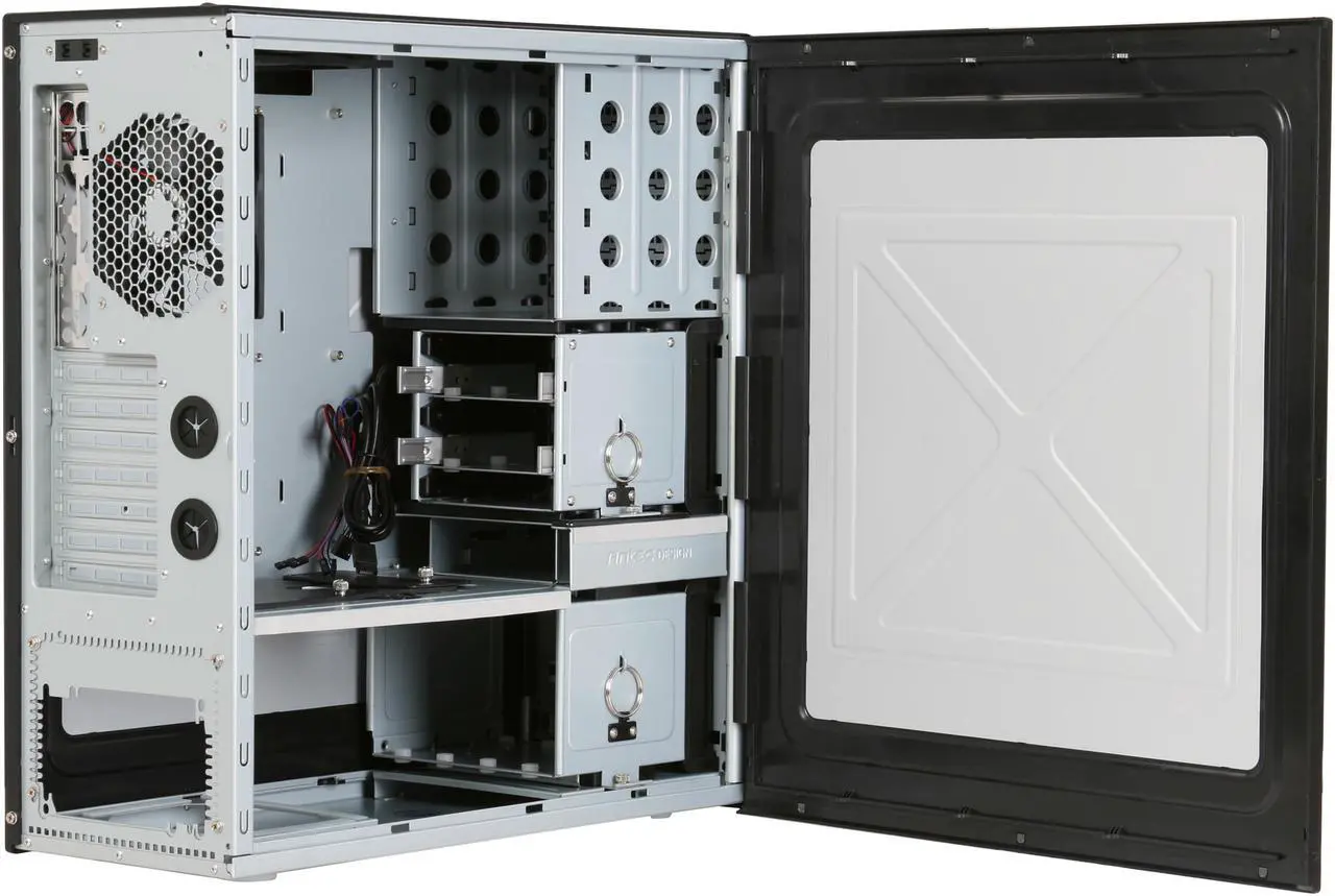 Alt view image 6 of 13 - Antec P183 Black Aluminum / Steel / Plastic ATX Mid Tower Computer Case