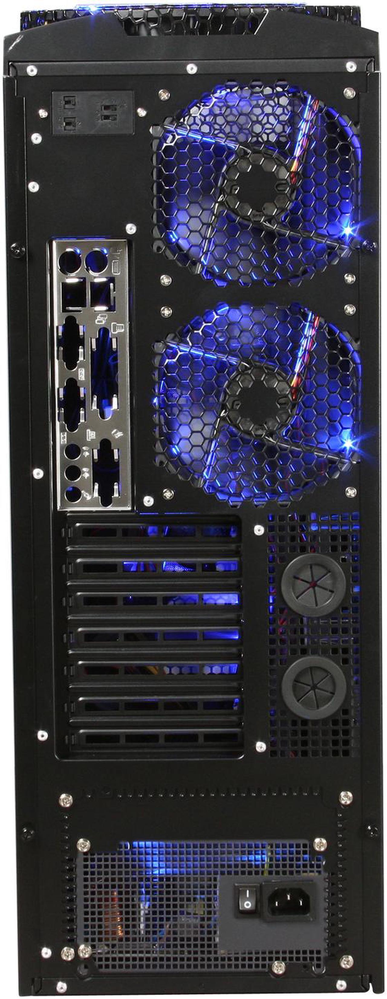 Alt view image 9 of 10 - Antec Twelve Hundred 750 Blue Black Steel ATX Full Tower Computer Case 750W Power Supply