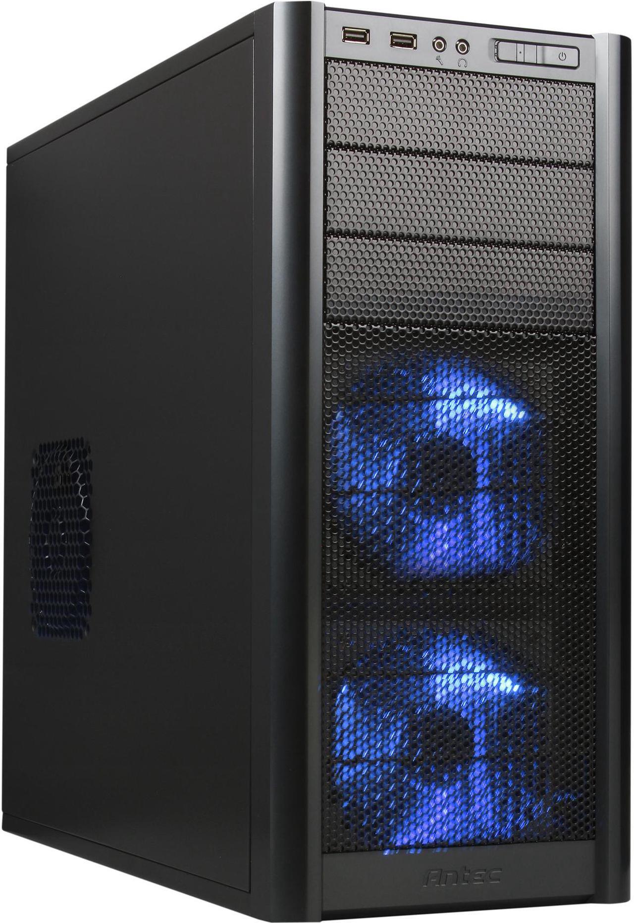 Main image of Antec Three Hundred Illusion Black Steel ATX Mid Tower Computer Case