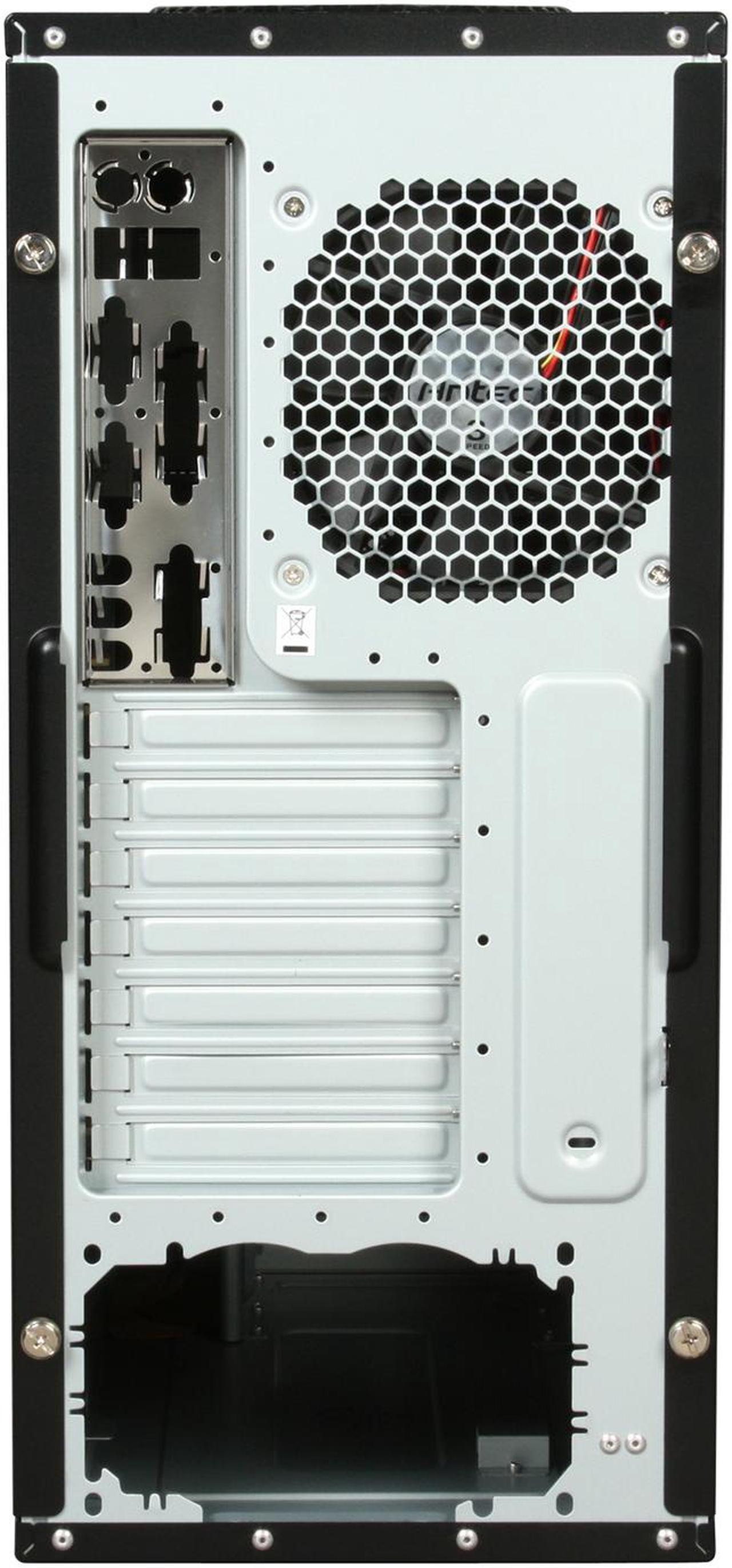Alt view image 9 of 10 - Antec Three Hundred Illusion Black Steel ATX Mid Tower Computer Case