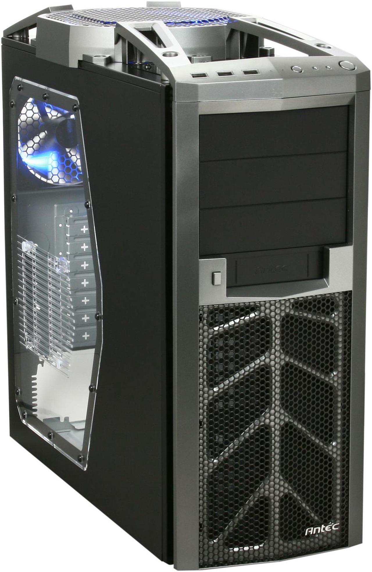 Antec Six Hundred Black / Silver ATX Mid Tower Computer Case