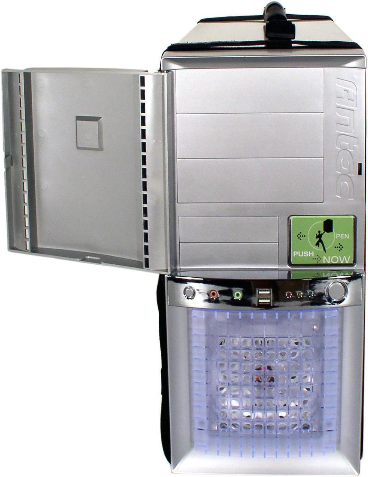 Alt view image 2 of 10 - Antec SUPER LANBOY Silver anodized aluminum ATX Mini Tower Computer Case