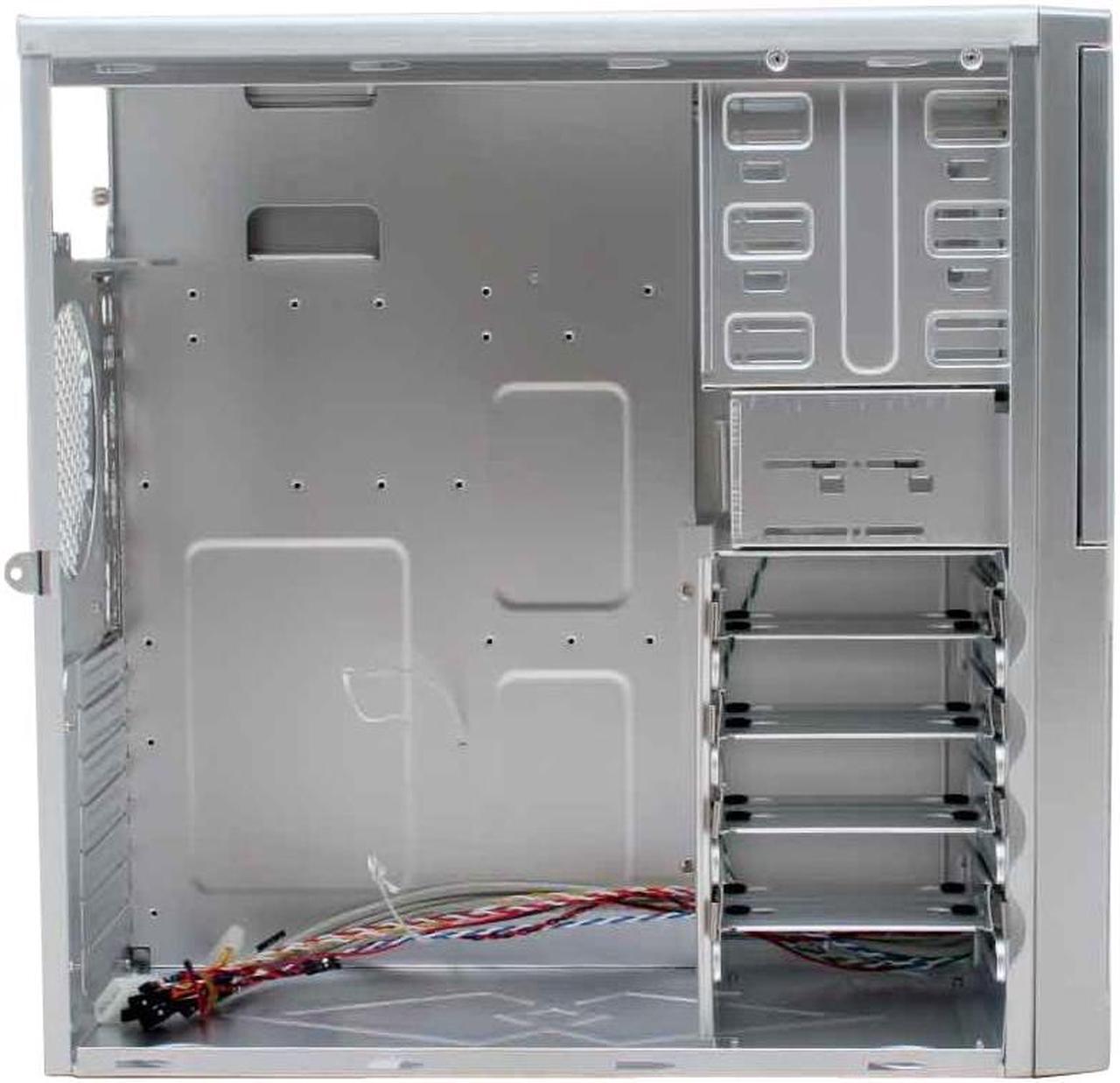 Alt view image 6 of 10 - Antec SUPER LANBOY Silver anodized aluminum ATX Mini Tower Computer Case
