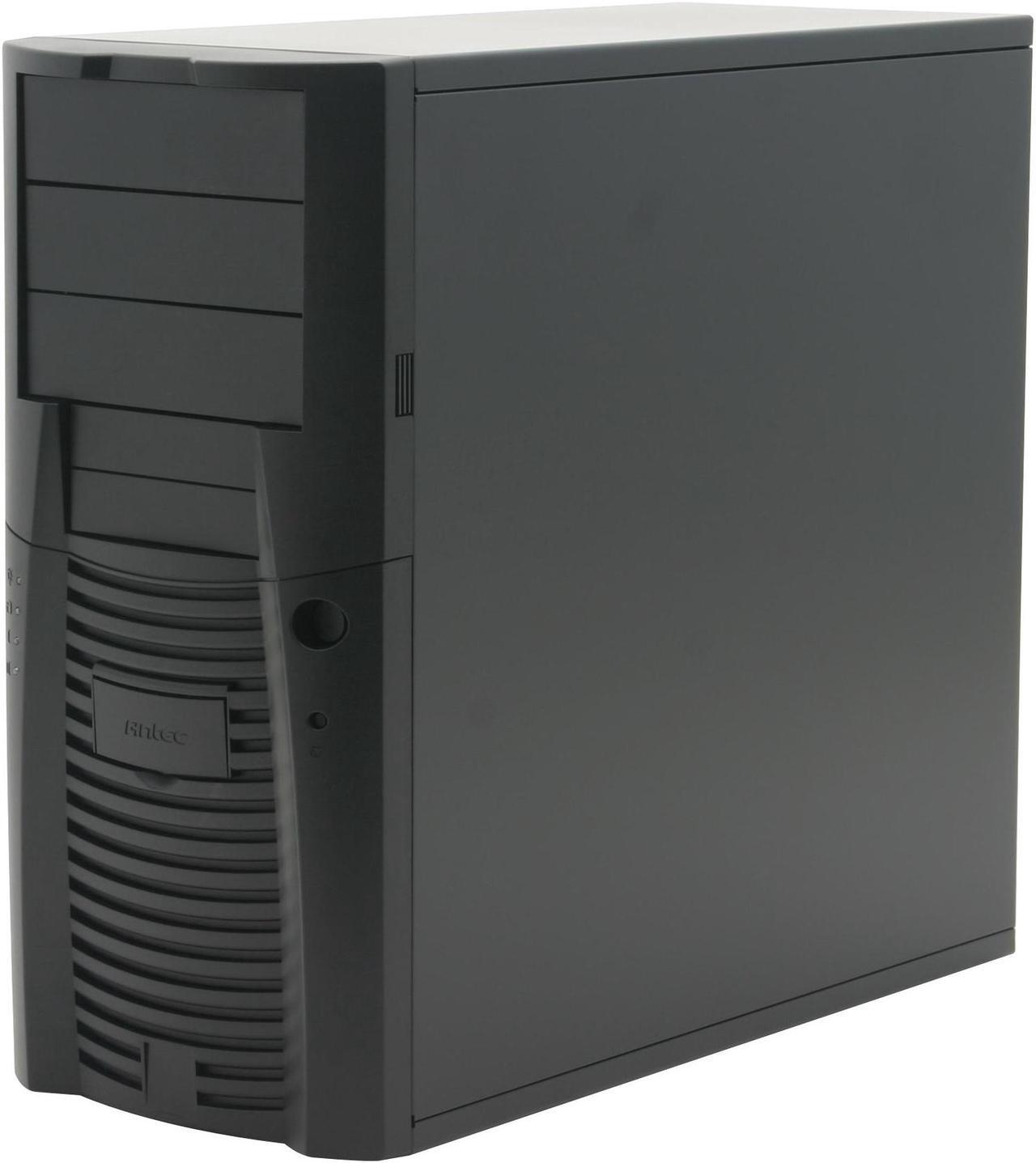 Alt view image 4 of 15 - Antec Performance TX640B Black Steel ATX Mini Tower Computer Case 400W Power Supply