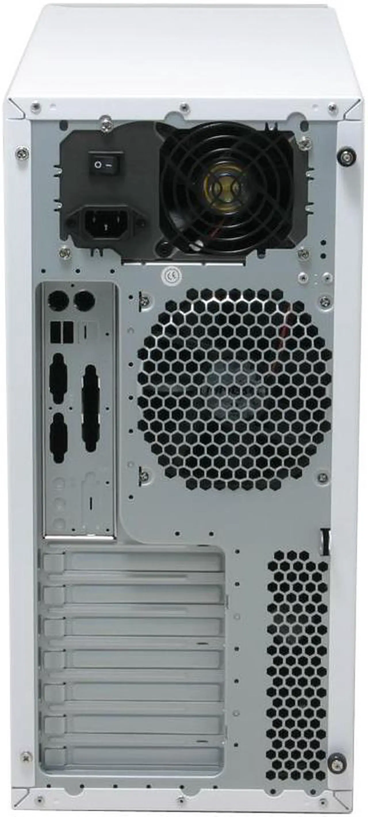 Alt view image 7 of 15 - Antec Performance One P150 White Steel ATX Mid Tower Computer Case 430W Power Supply