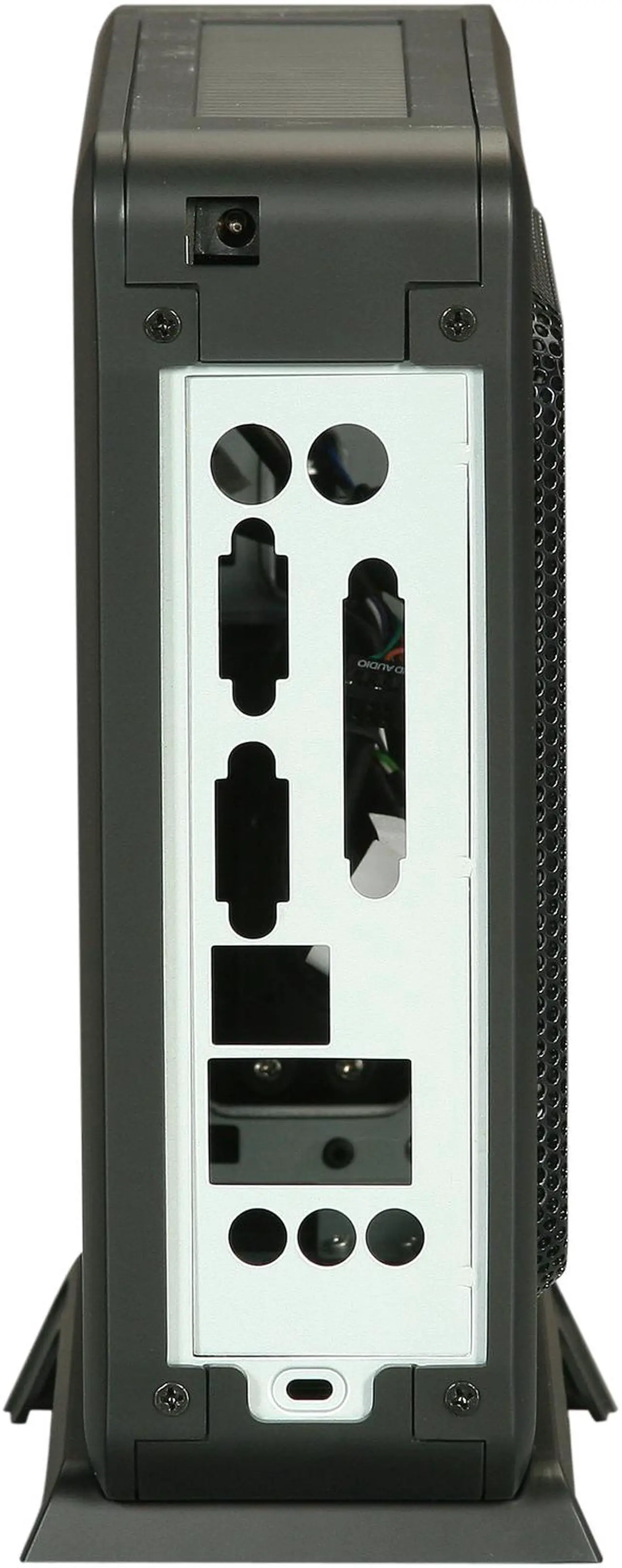 Alt view image 4 of 8 - Antec ISK 110 VESA Black ABS plastic / 0.8 mm SECC Mini-ITX Desktop Computer Case 90W External Adapter, Up to 92% Efficiency Power Supply
