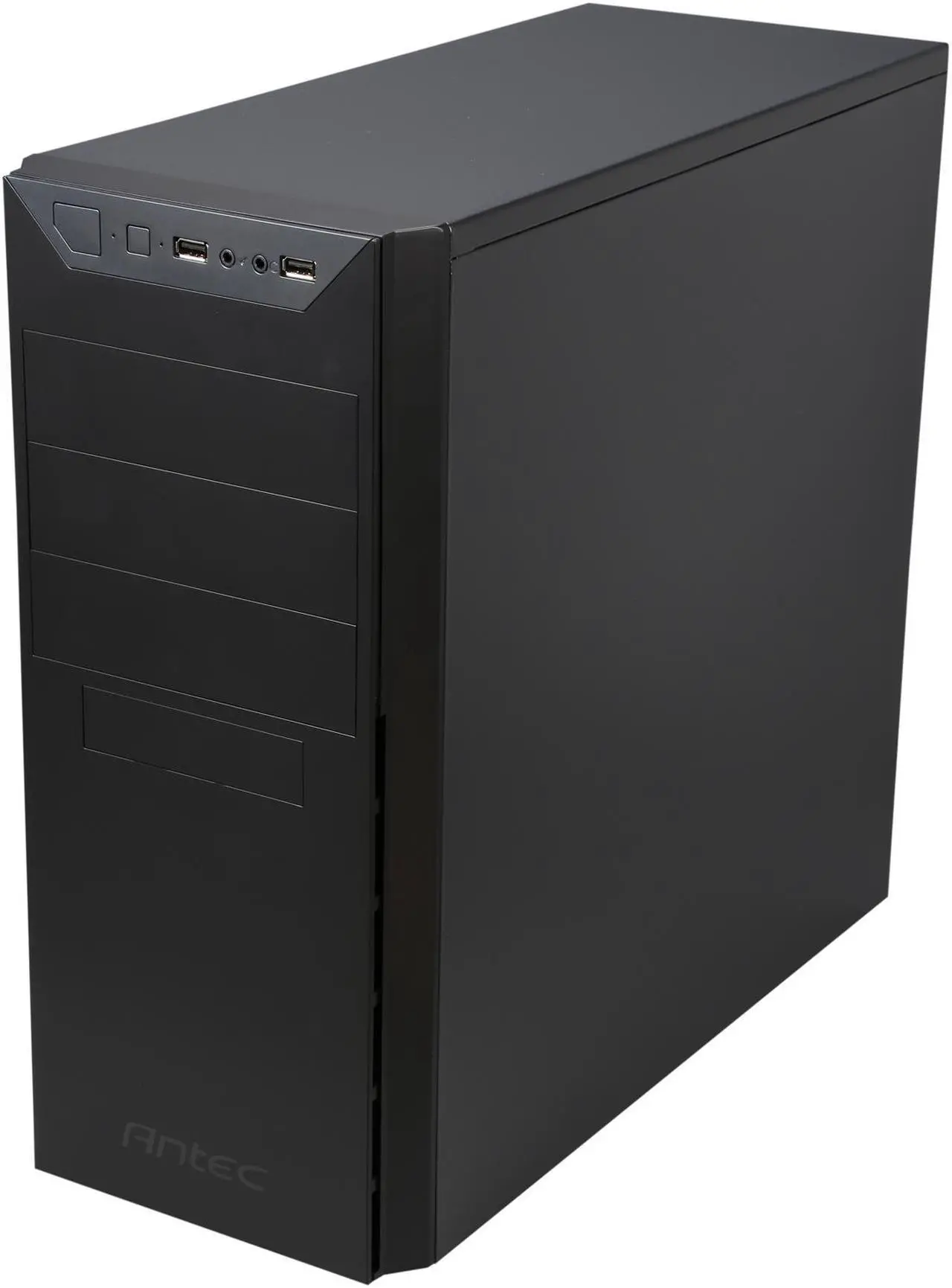 Alt view image 4 of 9 - Antec VSK4000E Black SGCC steel Micro ATX Mid Tower Computer Case