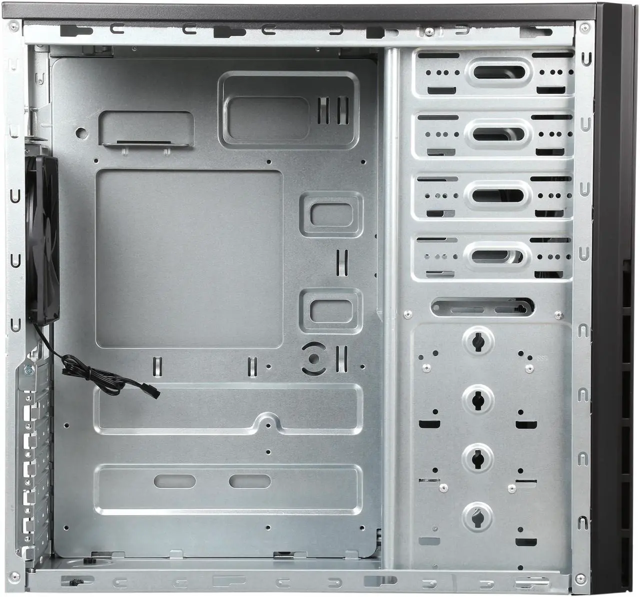 Alt view image 7 of 9 - Antec VSK4000E Black SGCC steel Micro ATX Mid Tower Computer Case