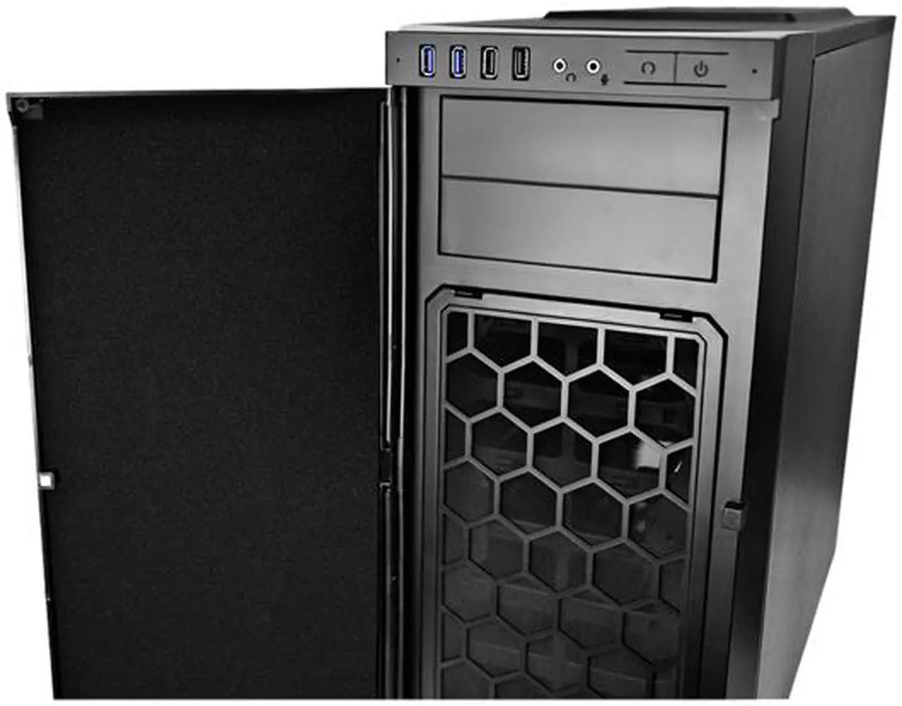 Alt view image 8 of 10 - Antec Performance Series P100 Black ATX Mid Tower Computer Case