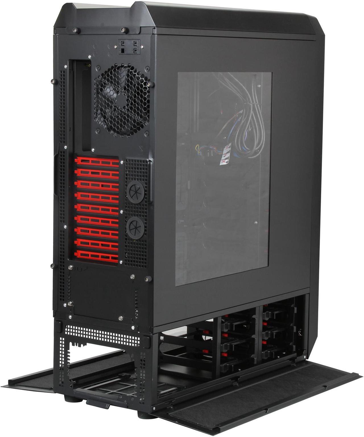 Alt view image 8 of 10 - Antec Nineteen Hundred Red Black / Red SECC steel ATX Mid Tower Computer Case