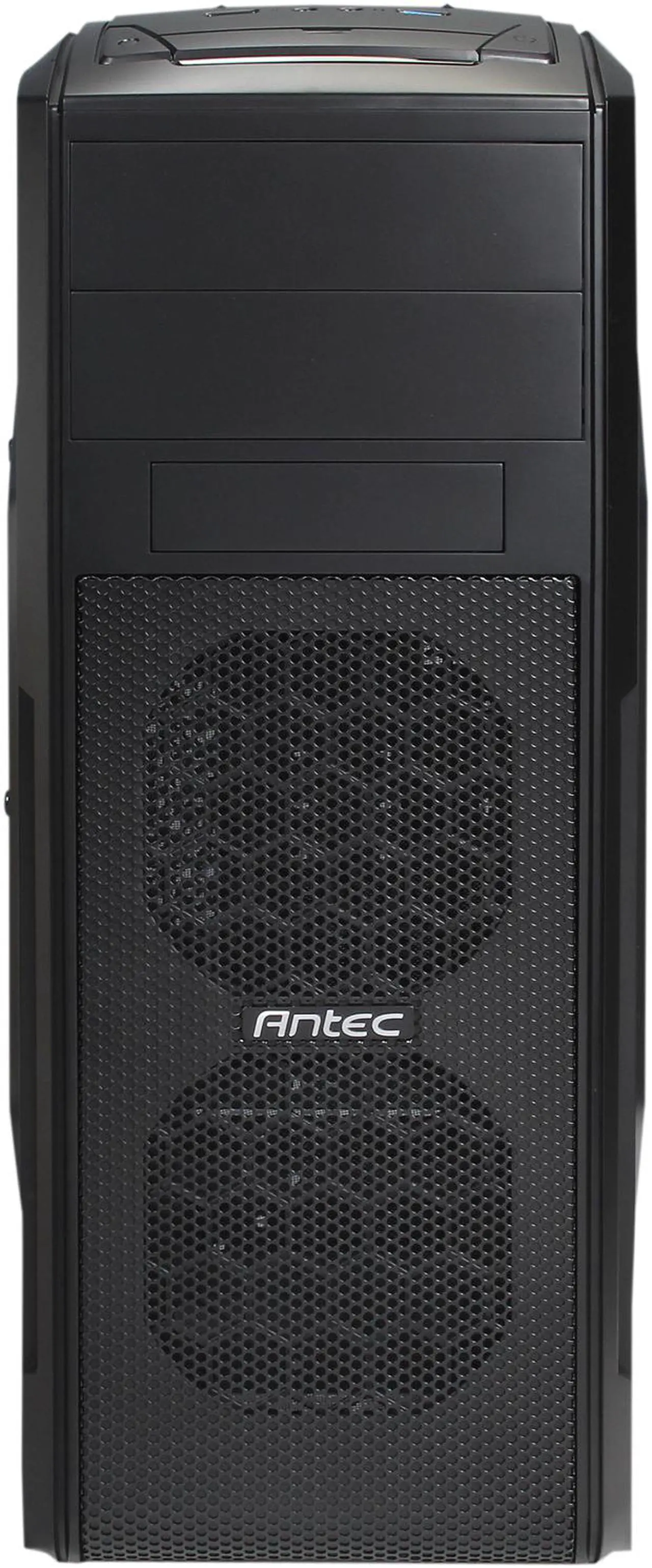 Alt view image 2 of 10 - Antec GX500 ILLUSION Black Computer Case