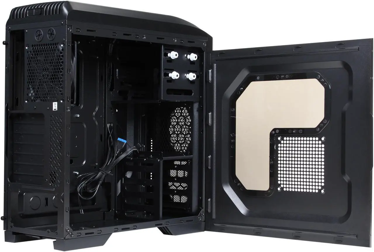 Alt view image 5 of 10 - Antec GX500 ILLUSION Black Computer Case