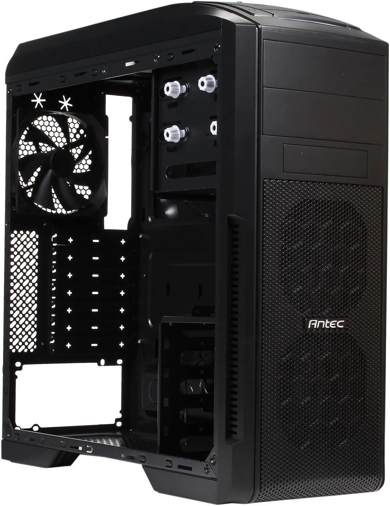 Alt view image 7 of 10 - Antec GX500 ILLUSION Black Computer Case