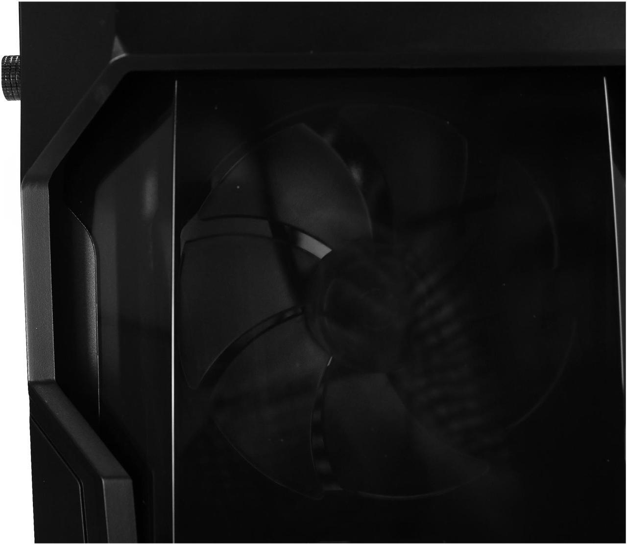 Alt view image 13 of 18 - Antec Dark Fleet Series DF500 RGB, RGB Lighting, Black Steel / Plastic / 4mm Tempered Glass ATX Mid Tower Computer Case, 3x120mm RGB Fans Included, Integrated RGB Hub, USB 3.0