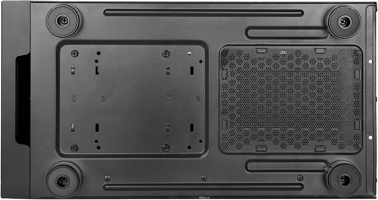 Alt view image 7 of 13 - Antec Value Solution Series VSK10 Highly Functional Micro-ATX Case, Support 4 x 140 mm Fan and 280 mm Radiator, 2 x USB3.0