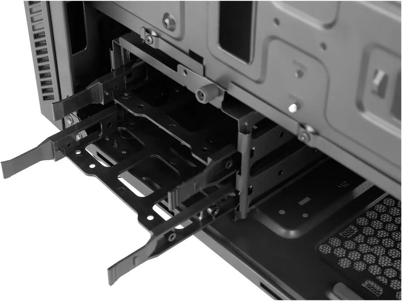 Alt view image 8 of 13 - Antec Value Solution Series VSK10 Highly Functional Micro-ATX Case, Support 4 x 140 mm Fan and 280 mm Radiator, 2 x USB3.0