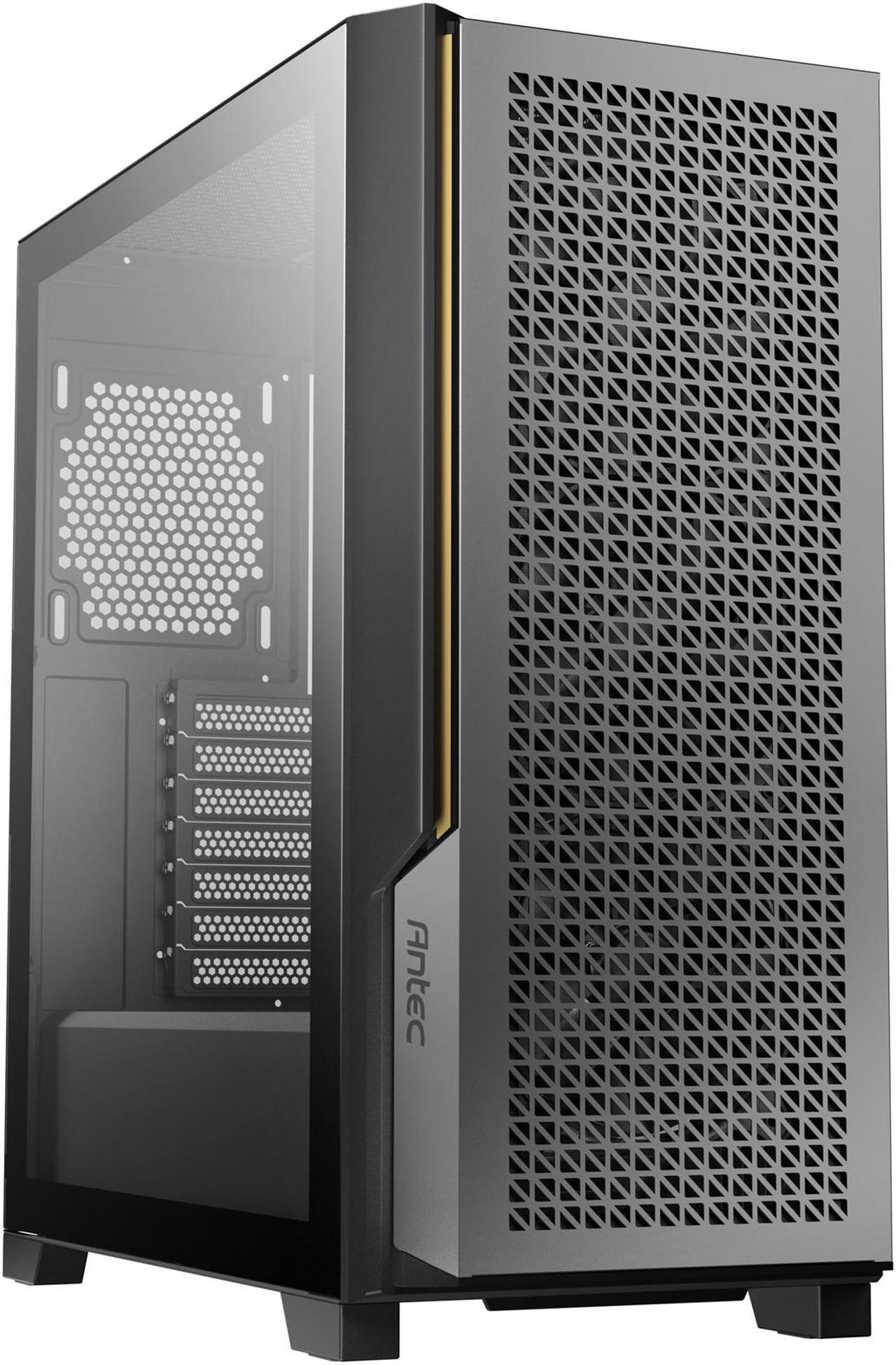 Antec Performance Series P20C, Massive Metal Mesh Front Panel, 3 x 120mm PWM Fans, Type-C 3.2 Gen2 Ready, 2 x 360 mm Radiator Simultaneously, GPU Bracket, Mid-Tower E-ATX PC Case