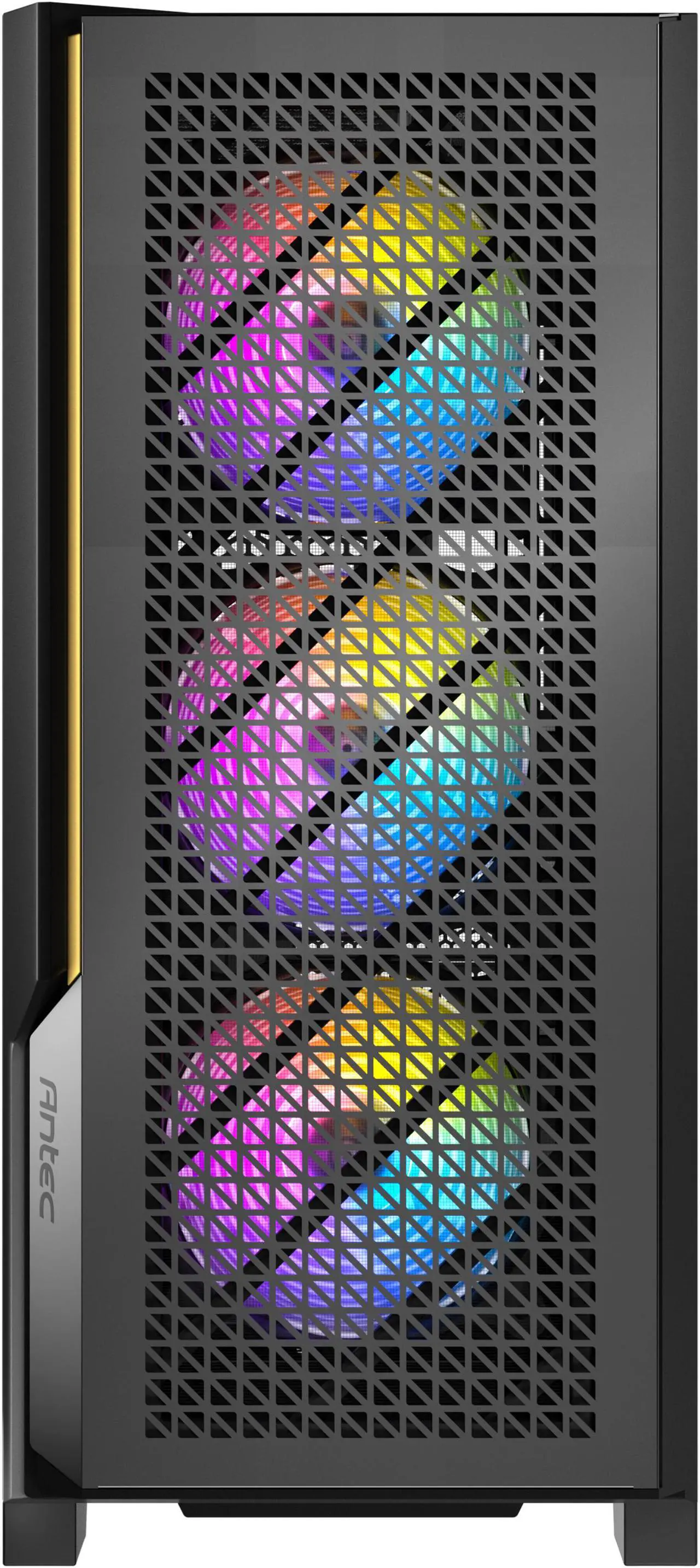 Alt view image 3 of 7 - Antec Performance Series P20C ARGB, Massive Metal Mesh Front Panel, 3 x 120mm ARGB Fans & ARGB Hub, Type-C 3.2 Gen2 Ready, 2 x 360 mm Radiator Simultaneously, GPU Bracket, Mid-Tower E-ATX PC Case