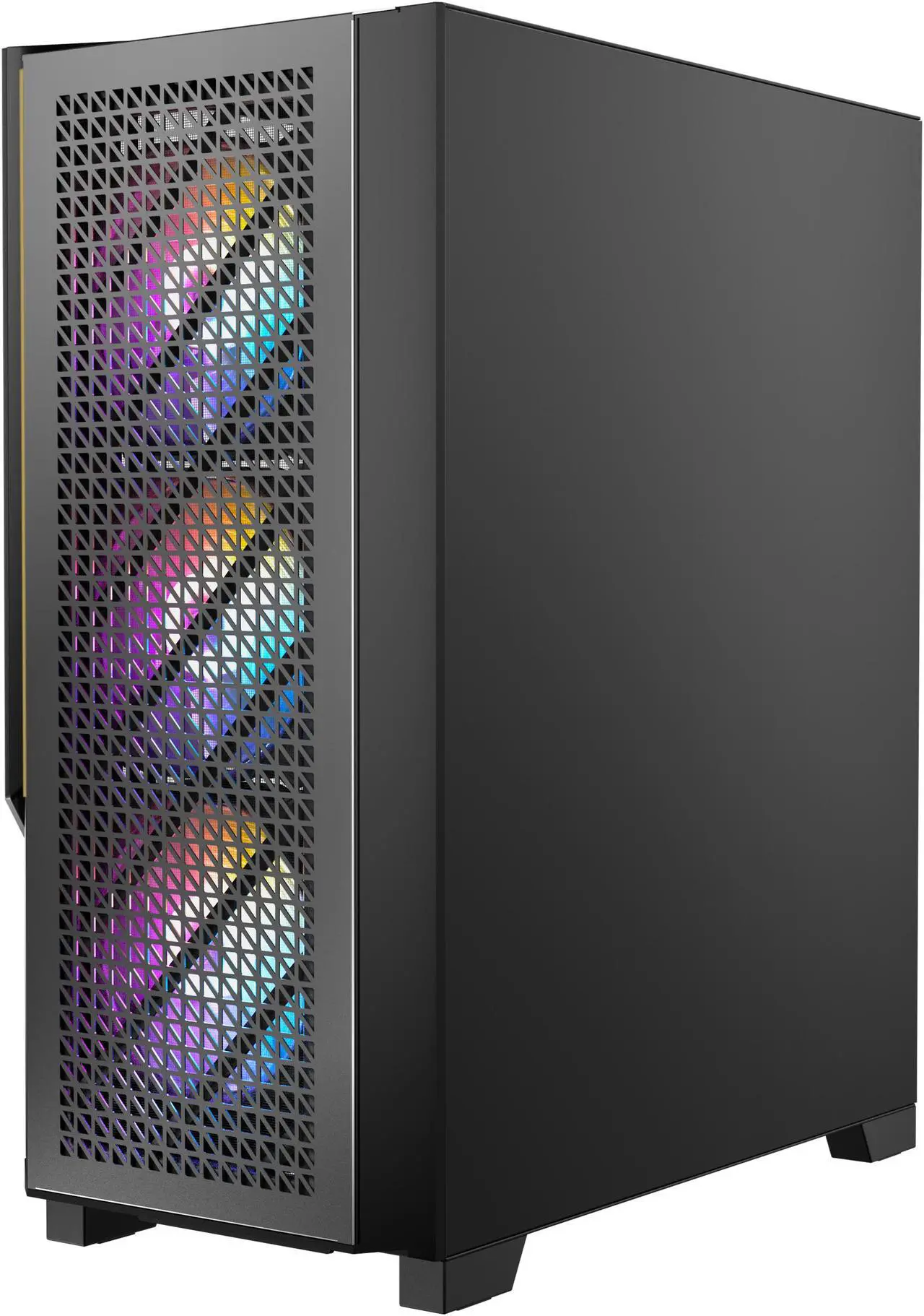 Alt view image 4 of 7 - Antec Performance Series P20C ARGB, Massive Metal Mesh Front Panel, 3 x 120mm ARGB Fans & ARGB Hub, Type-C 3.2 Gen2 Ready, 2 x 360 mm Radiator Simultaneously, GPU Bracket, Mid-Tower E-ATX PC Case