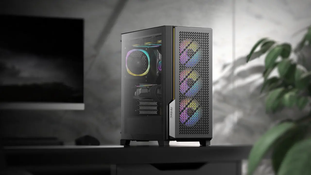 Alt view image 7 of 7 - Antec Performance Series P20C ARGB, Massive Metal Mesh Front Panel, 3 x 120mm ARGB Fans & ARGB Hub, Type-C 3.2 Gen2 Ready, 2 x 360 mm Radiator Simultaneously, GPU Bracket, Mid-Tower E-ATX PC Case