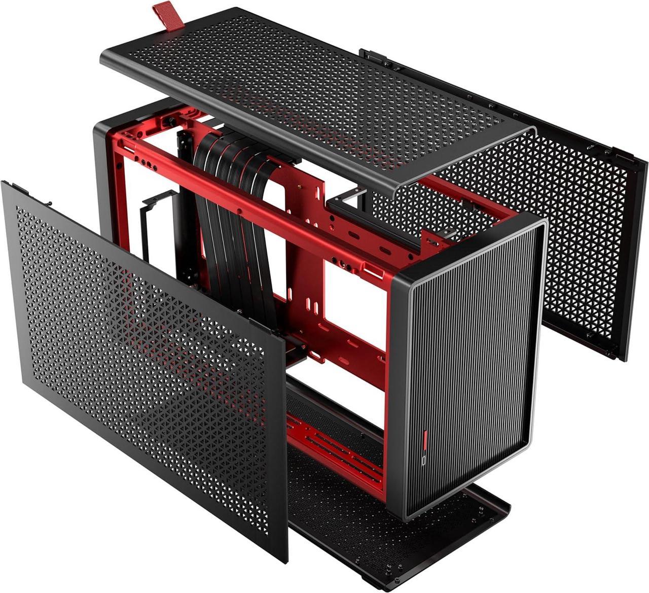 Alt view image 5 of 9 - Antec Performance 1 M Black Aluminum / Steel / Plastic Small Form Factor Computer Case