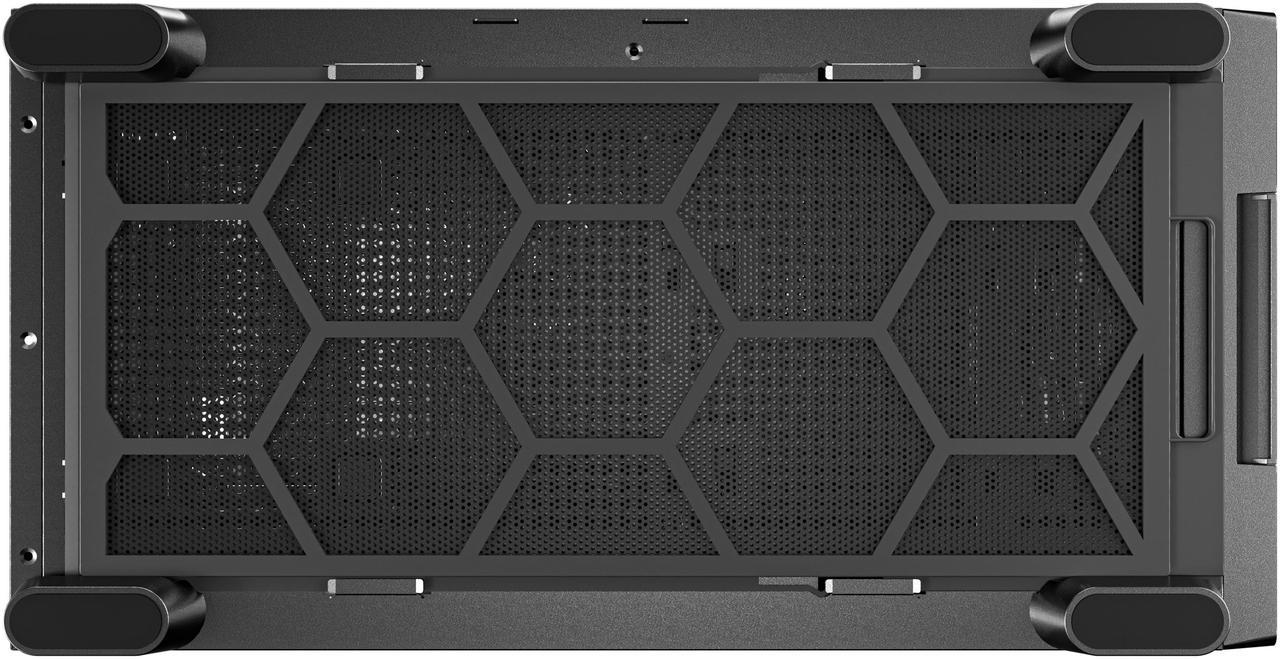 Alt view image 11 of 15 - Antec FLUX SE, Sound-Dampening Side Panels, 5 x PWM Fans Included, Front Panel with Walnut Wood, type-C, 420mm Radiator& Back Connect Motherboard Support, Silent Case, Mid E-ATX Tower PC Case