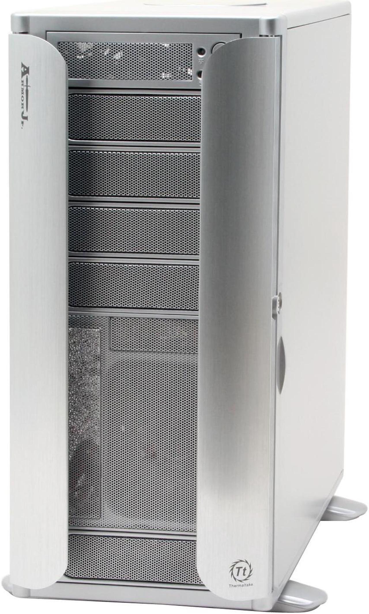 Alt view image 3 of 15 - Thermaltake Armor Jr VC3000SWA Silver Aluminum ATX Mid Tower Computer Case