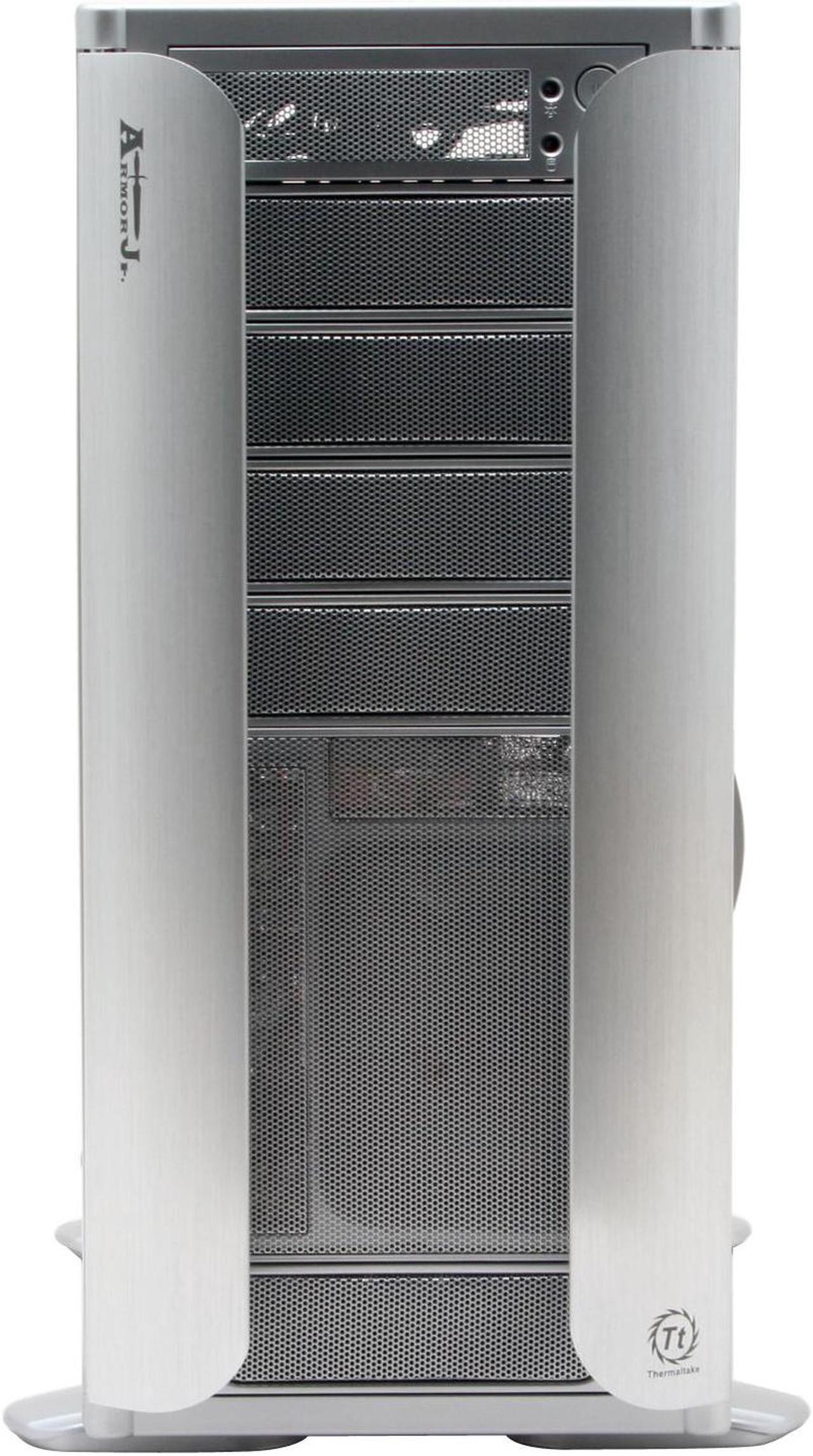 Alt view image 4 of 15 - Thermaltake Armor Jr VC3000SWA Silver Aluminum ATX Mid Tower Computer Case