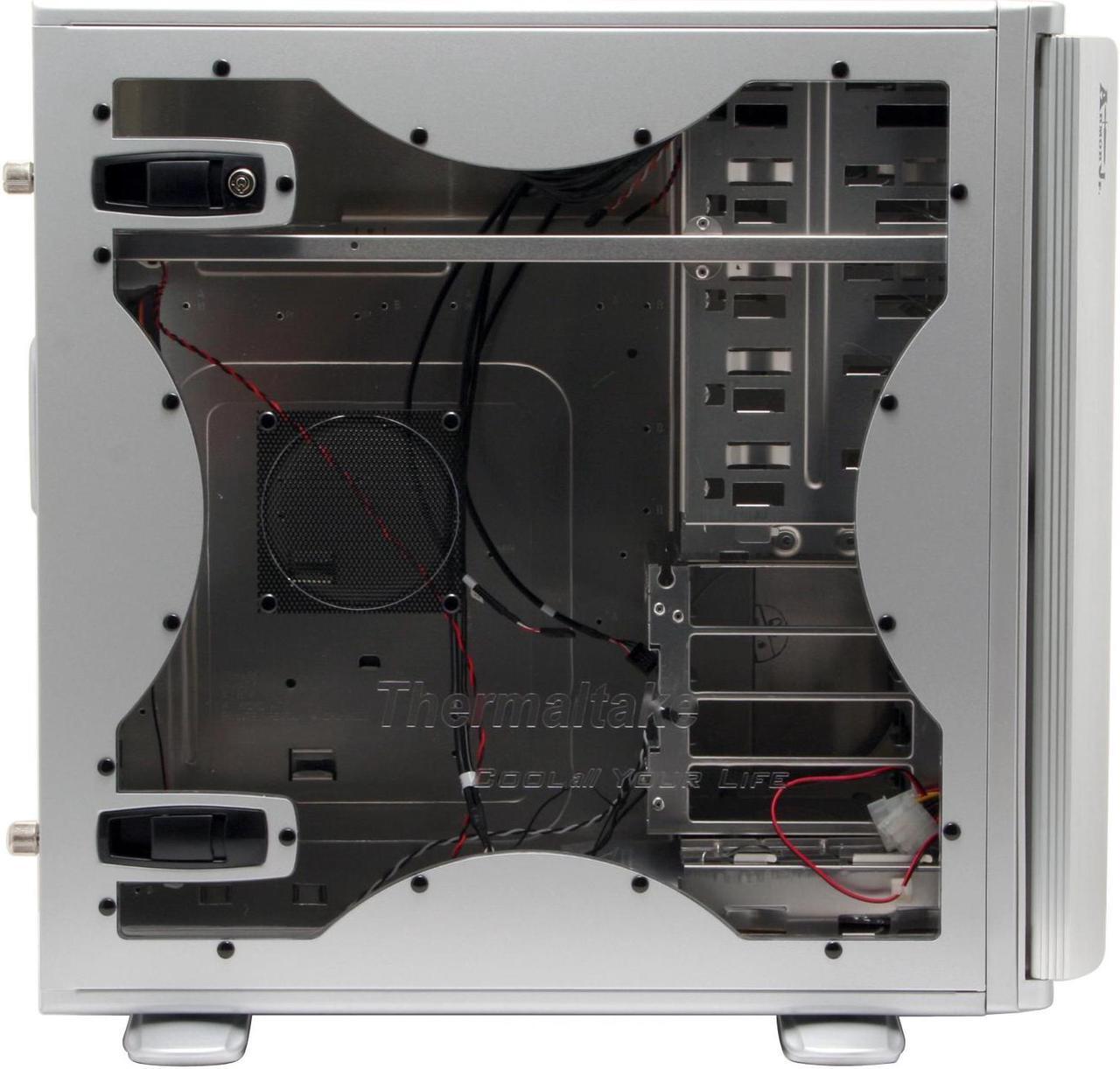 Alt view image 7 of 15 - Thermaltake Armor Jr VC3000SWA Silver Aluminum ATX Mid Tower Computer Case