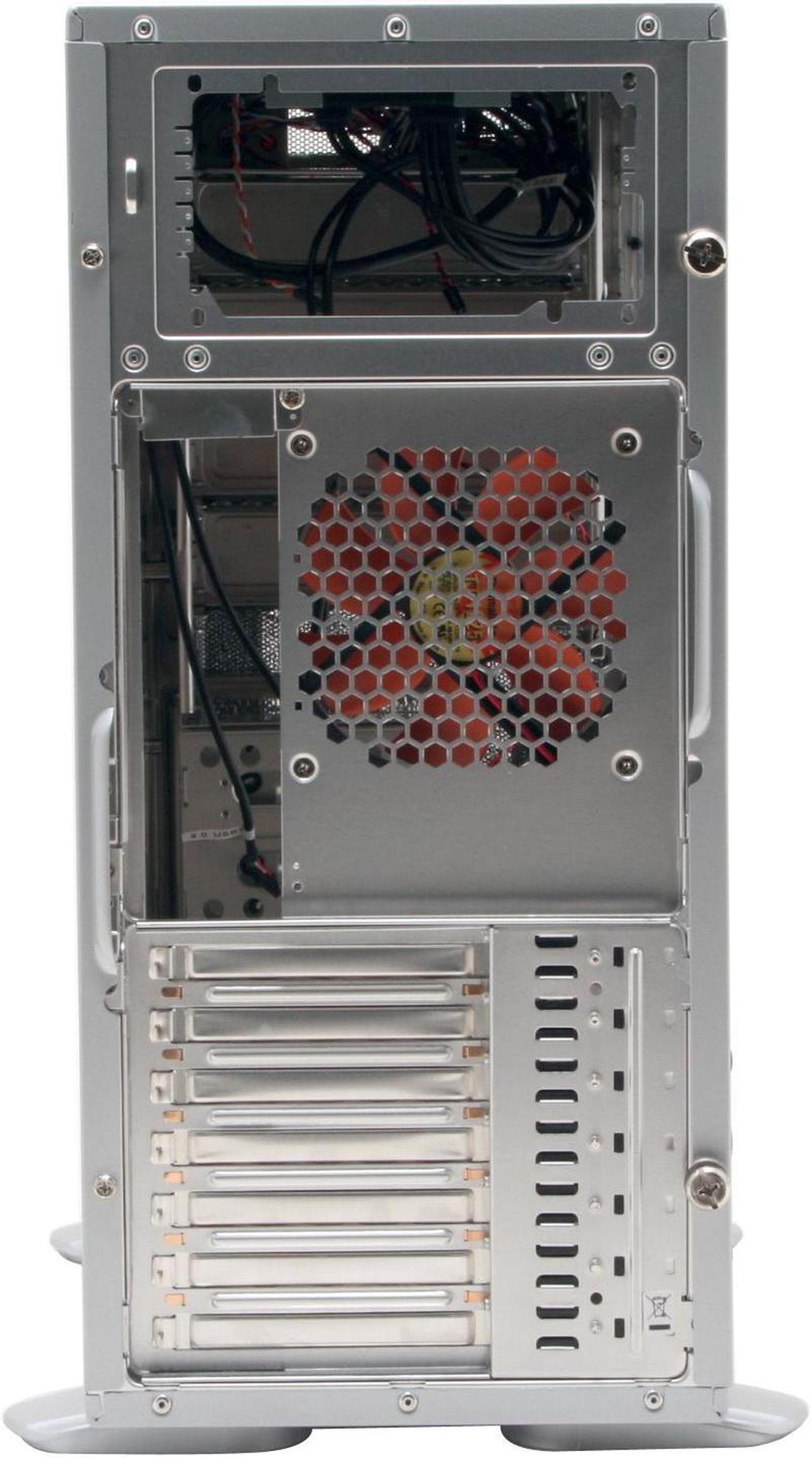 Alt view image 12 of 15 - Thermaltake Armor Jr VC3000SWA Silver Aluminum ATX Mid Tower Computer Case